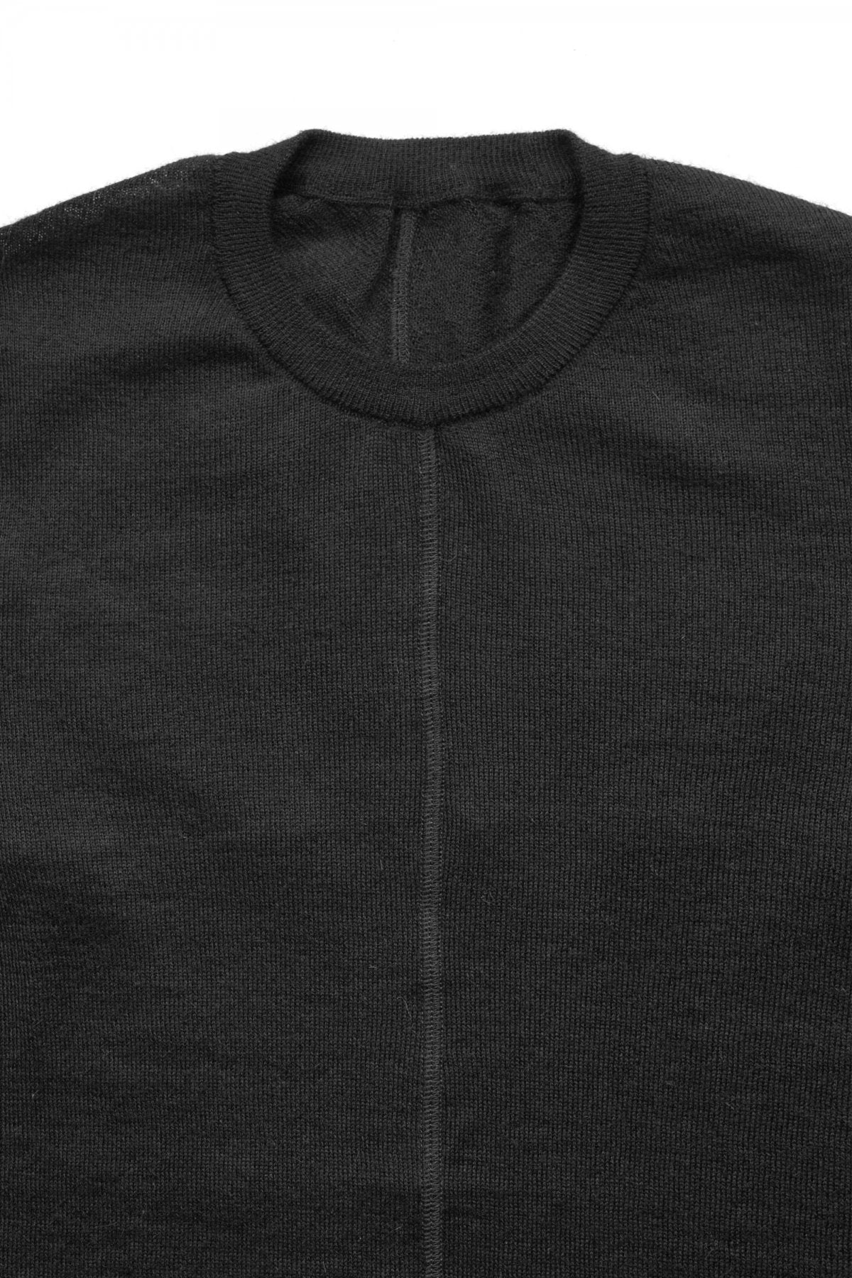 ACRONYM - S23-AK - Cashllama Long Sleeve Sweater - BLACK