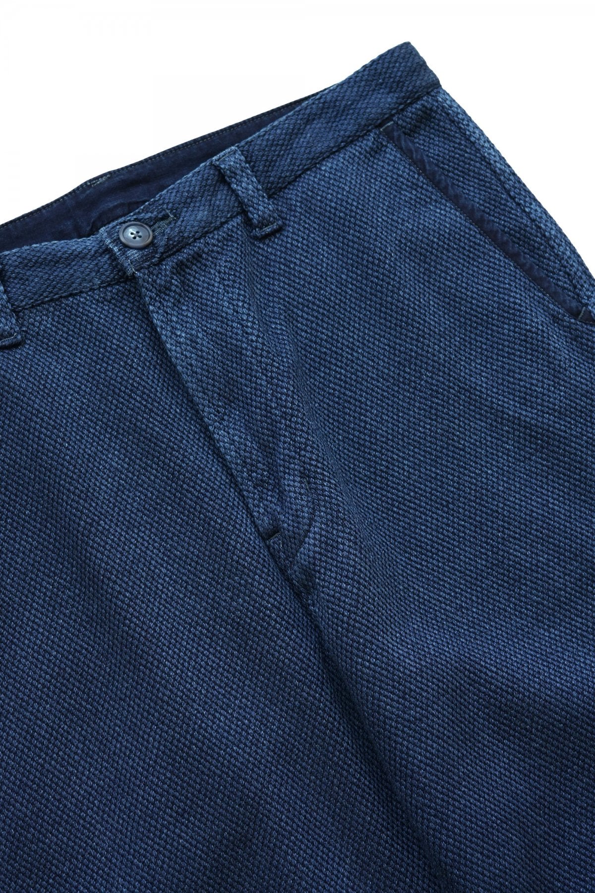 Porter Classic - PC KENDO CROPPED SLIM PANTS - BLUE