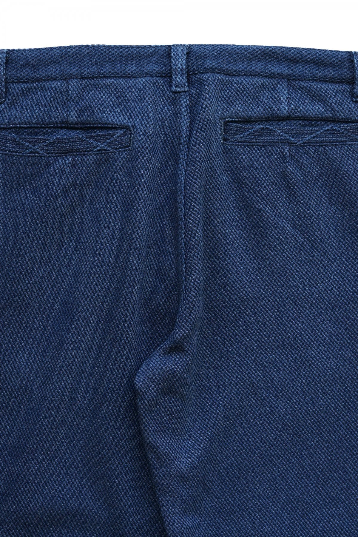 Porter Classic - PC KENDO CROPPED SLIM PANTS - BLUE