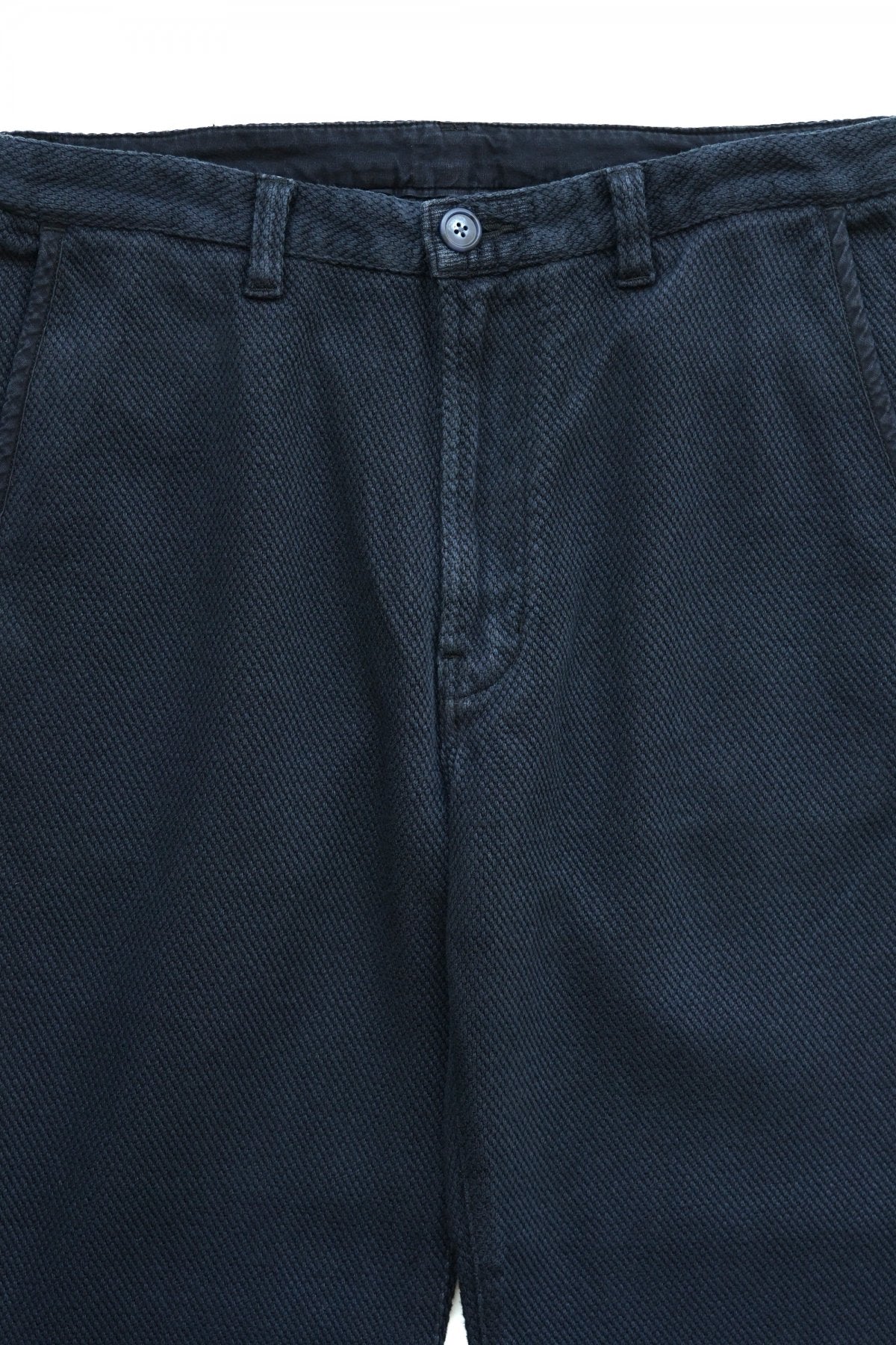 Porter Classic - PC KENDO CROPPED SLIM PANTS - DARK NAVY