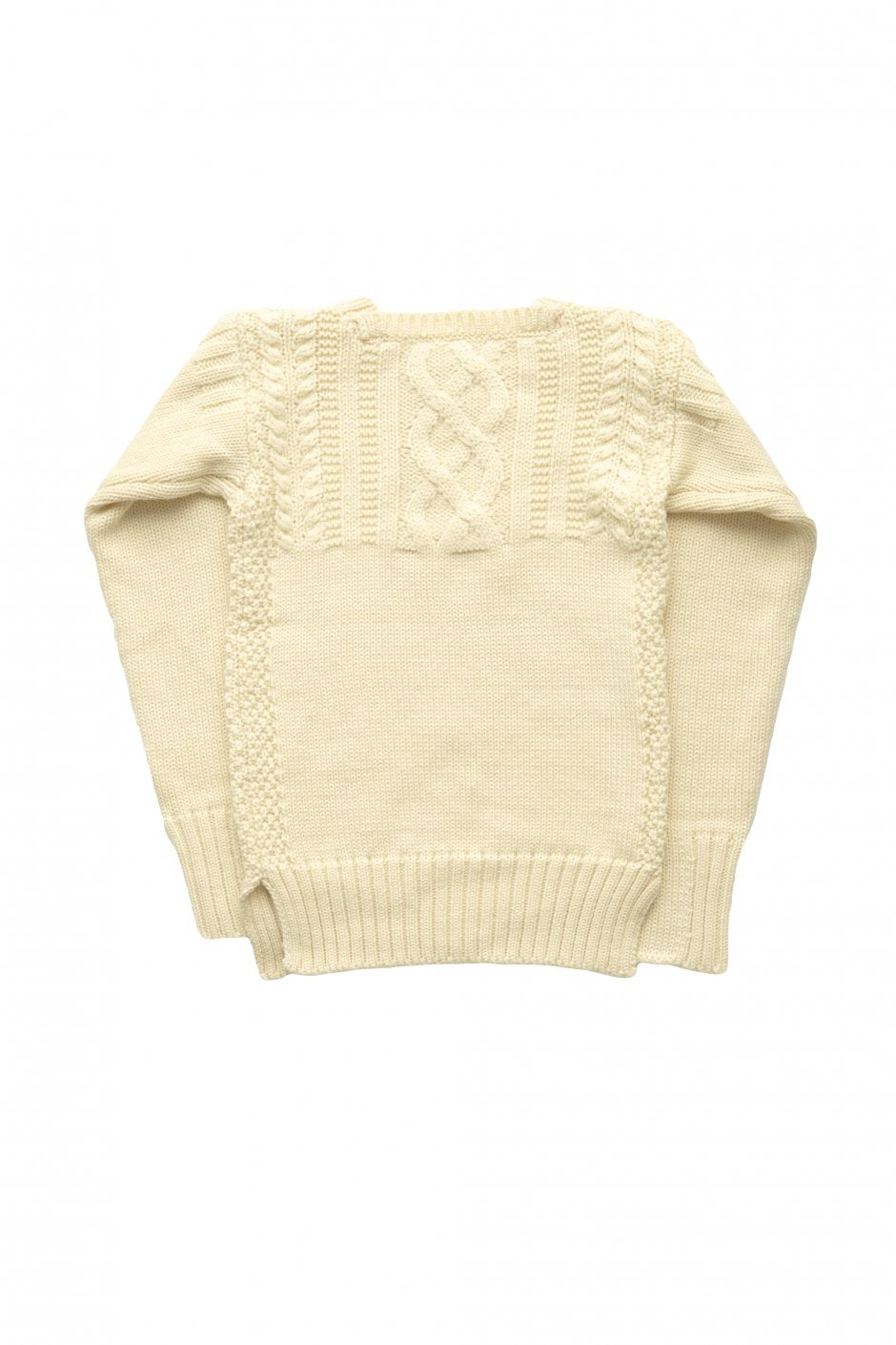 Nigel Cabourn woman - CABLE KNIT - IVORY