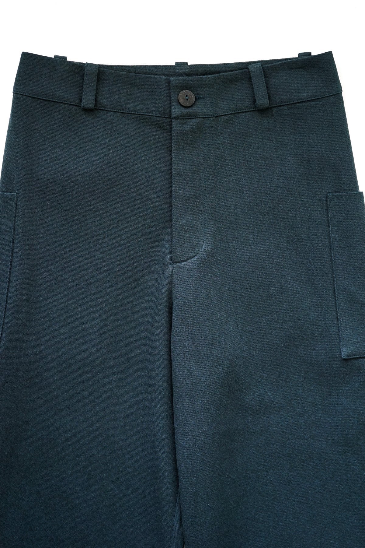 toogood - THE CONDUCTOR TROUSER - WOOL COTTON DRILL - NIGHT