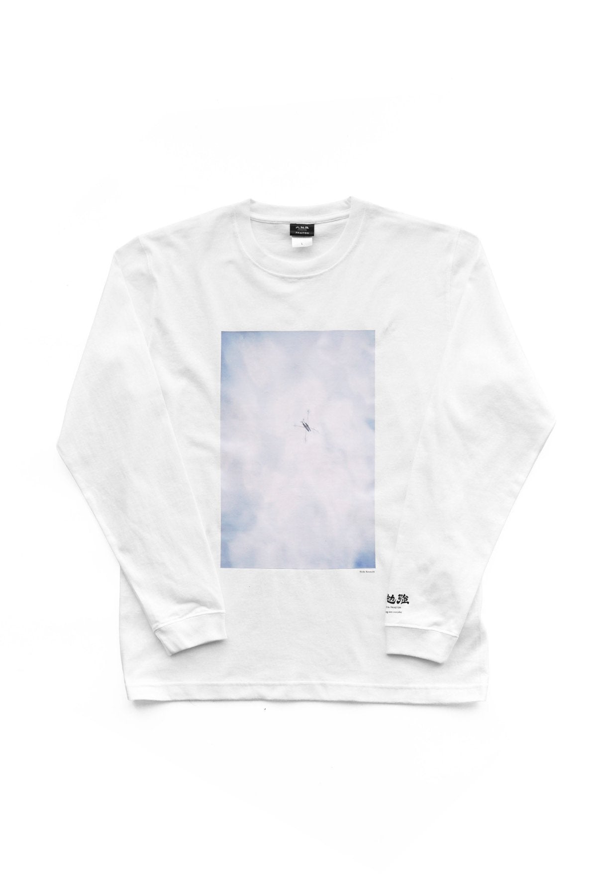 大勉強 DAIBENKYO by PHAETON | Long Sleeve T-SHIRTS あめんぼ Photo Rinko Kawauchi - WHITE