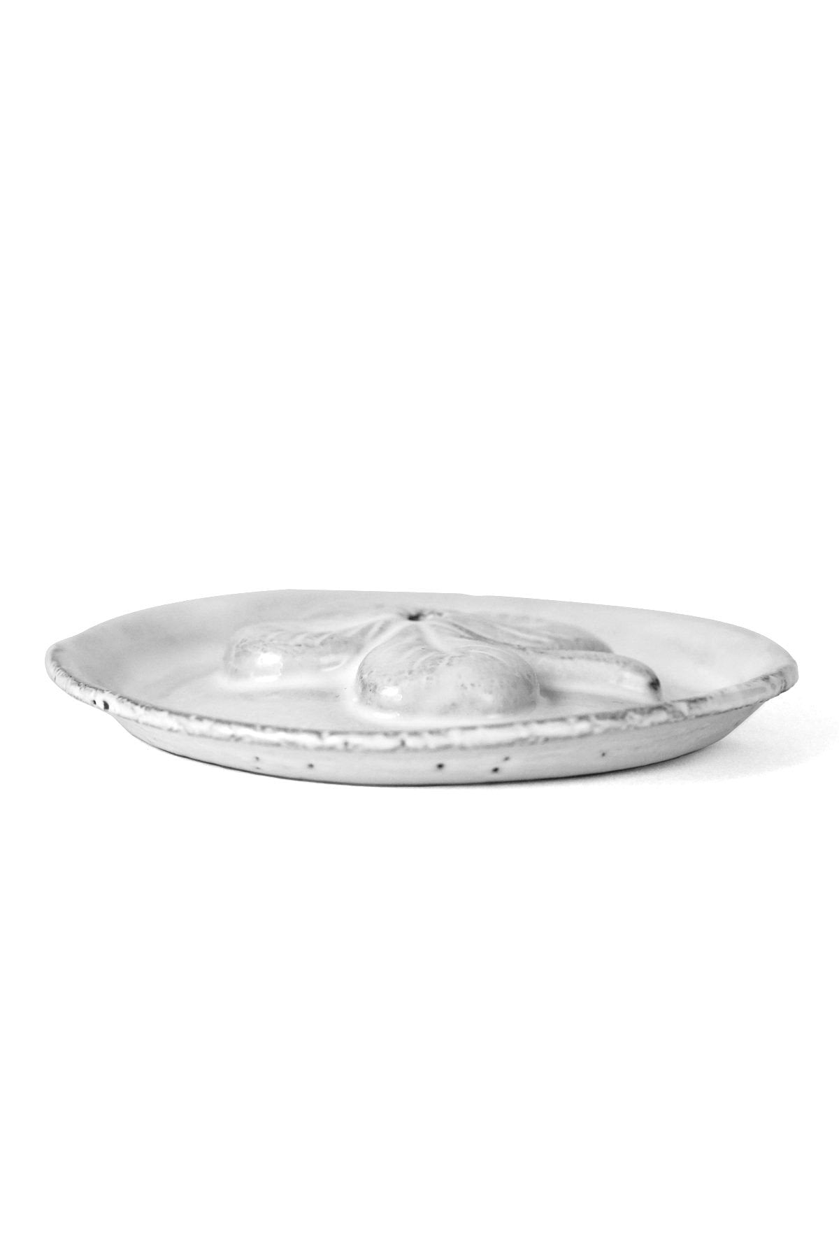 Astier de Villatte - 'CHANCE' INCENSE HOLDER ON SAUCER