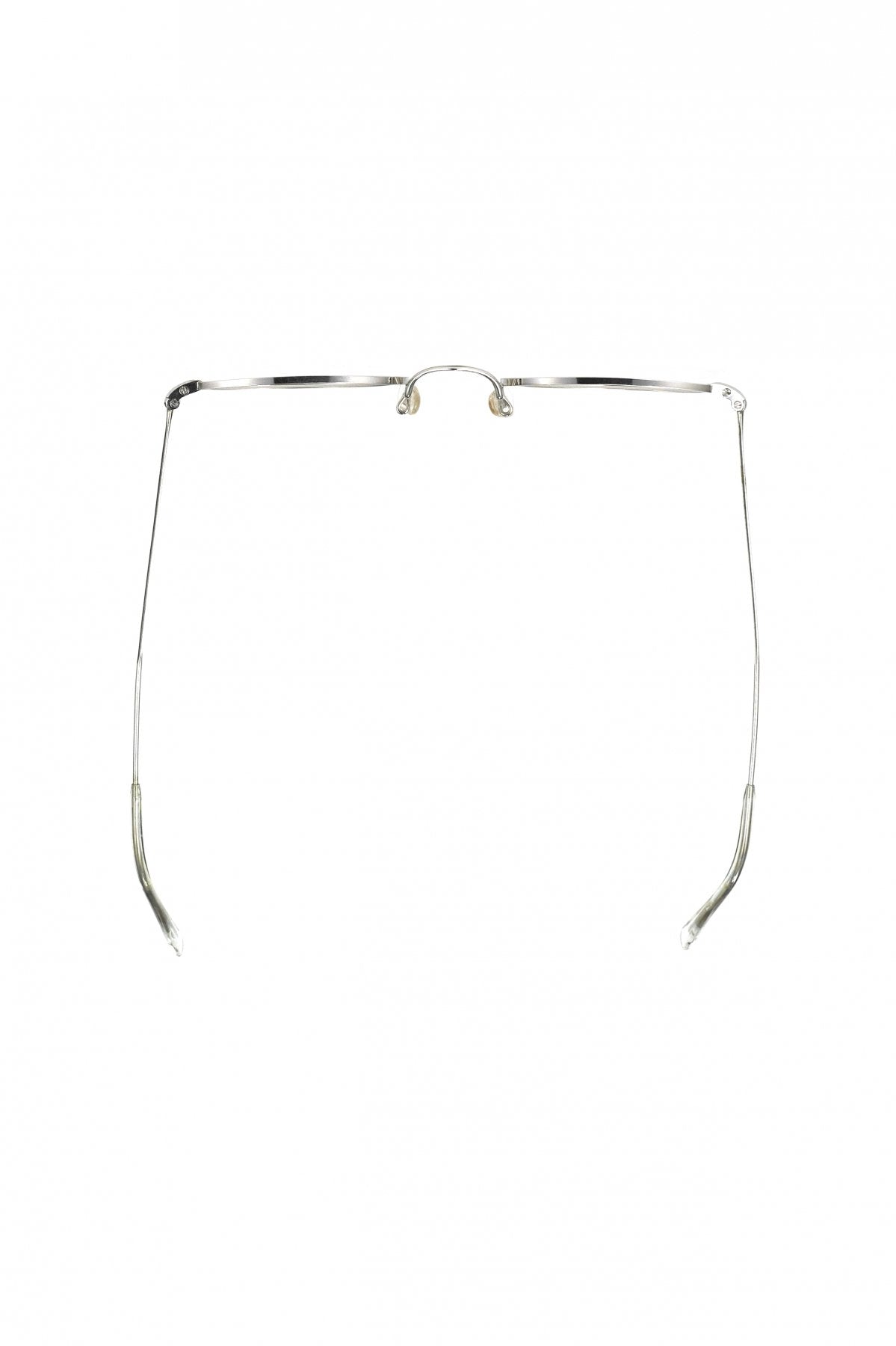 1960s ALGHA BRITISH VINTAGE EYEWEAR METAL WELLINGTON - OPT-607