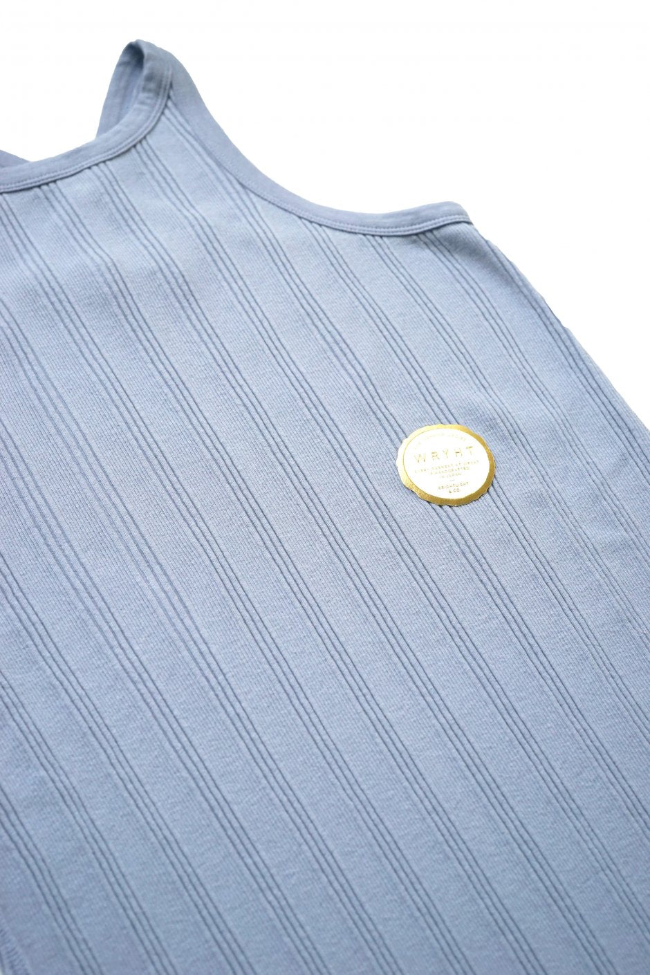 WRYHT - X-BACK RIBBED TANK DRESS - HYACINTH