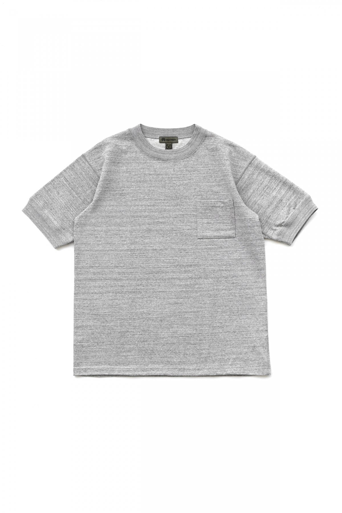 Nigel Cabourn - 40s WORK CREW NECK S/S - GREY