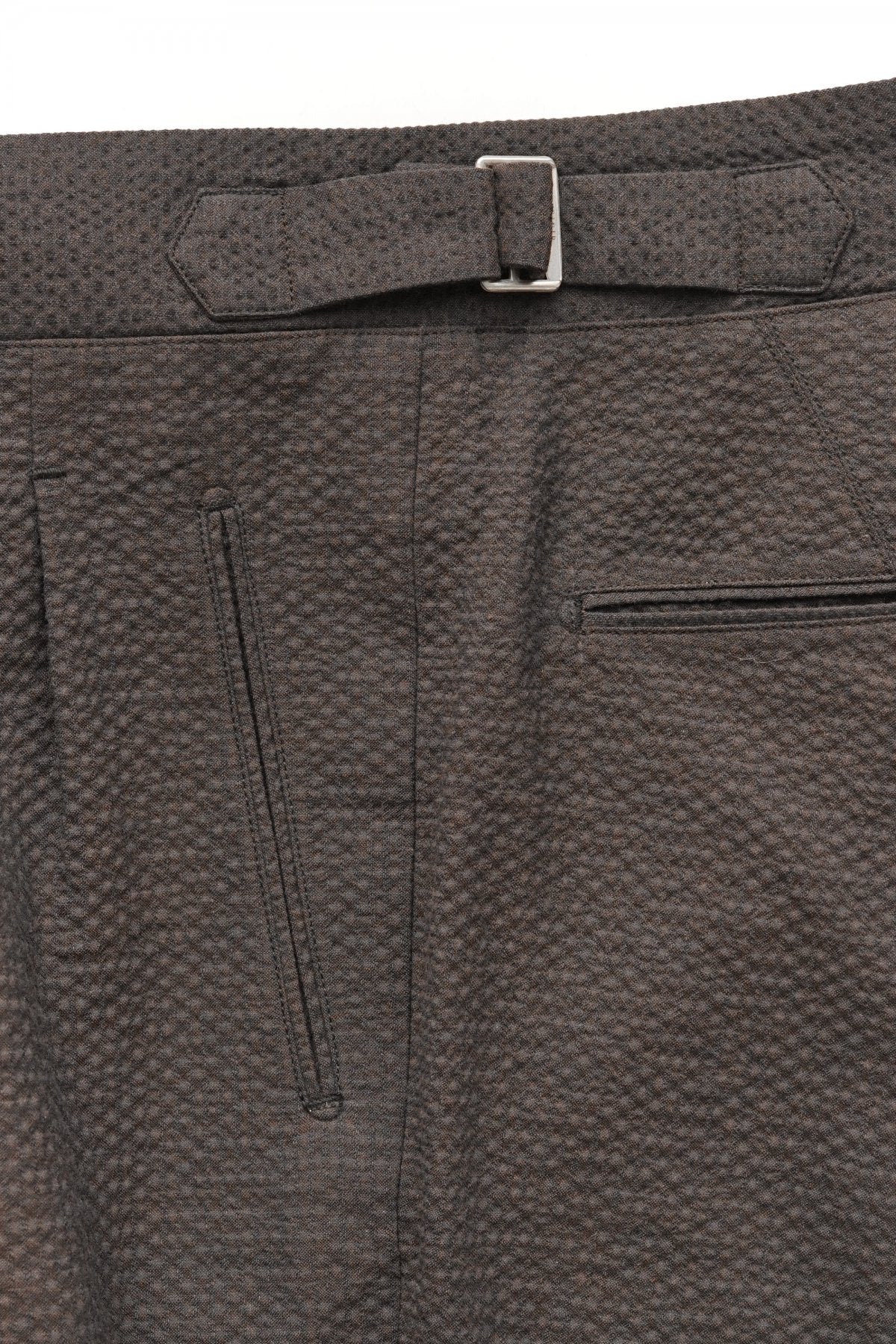 OLD JOE - DOUBLE-PLEATED SMARTY TROUSER - ESPRESSO