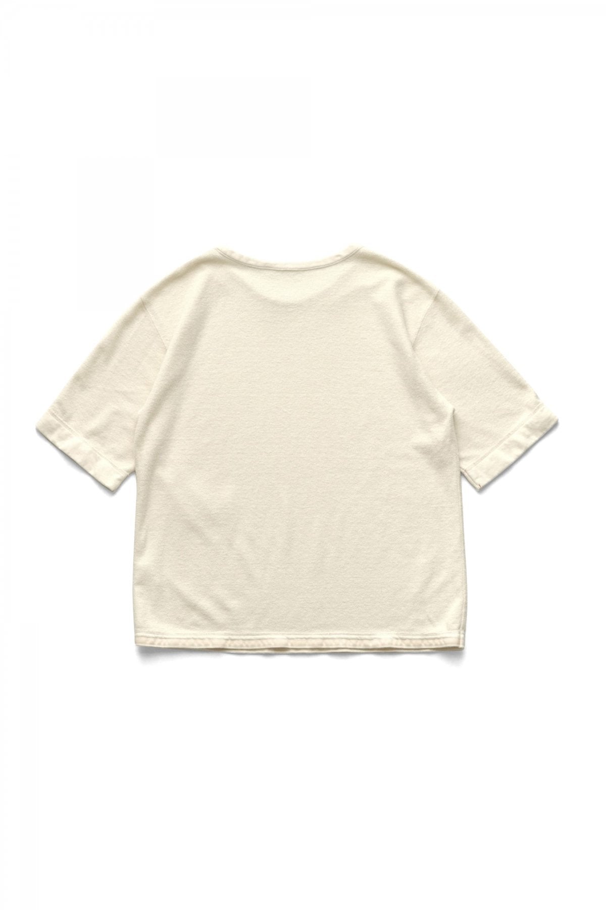 Porter Classic - SUMMER PILE T-SHIRT - WHITE
