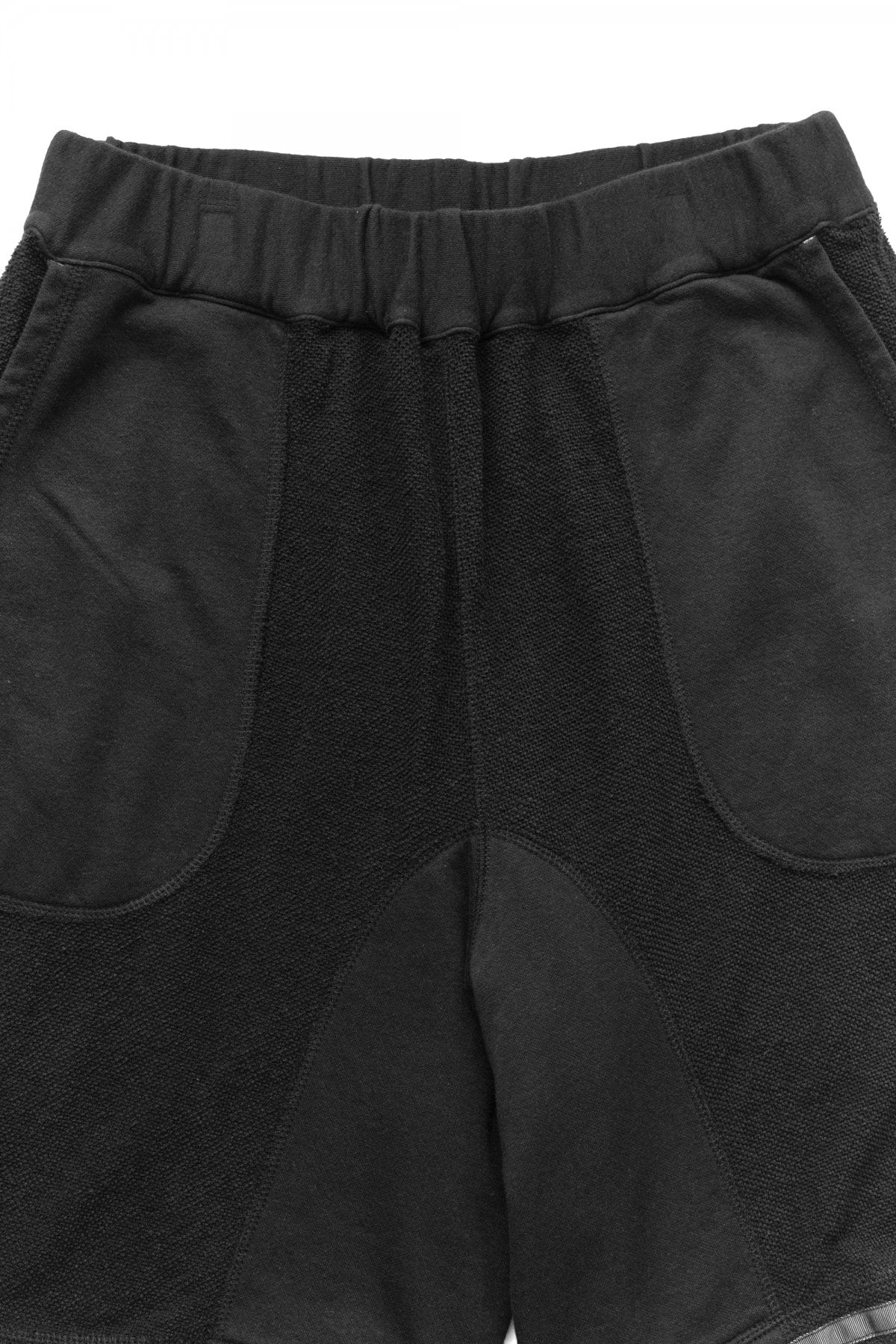 Porter Classic - SUMMER PILE SHORTS - BLACK