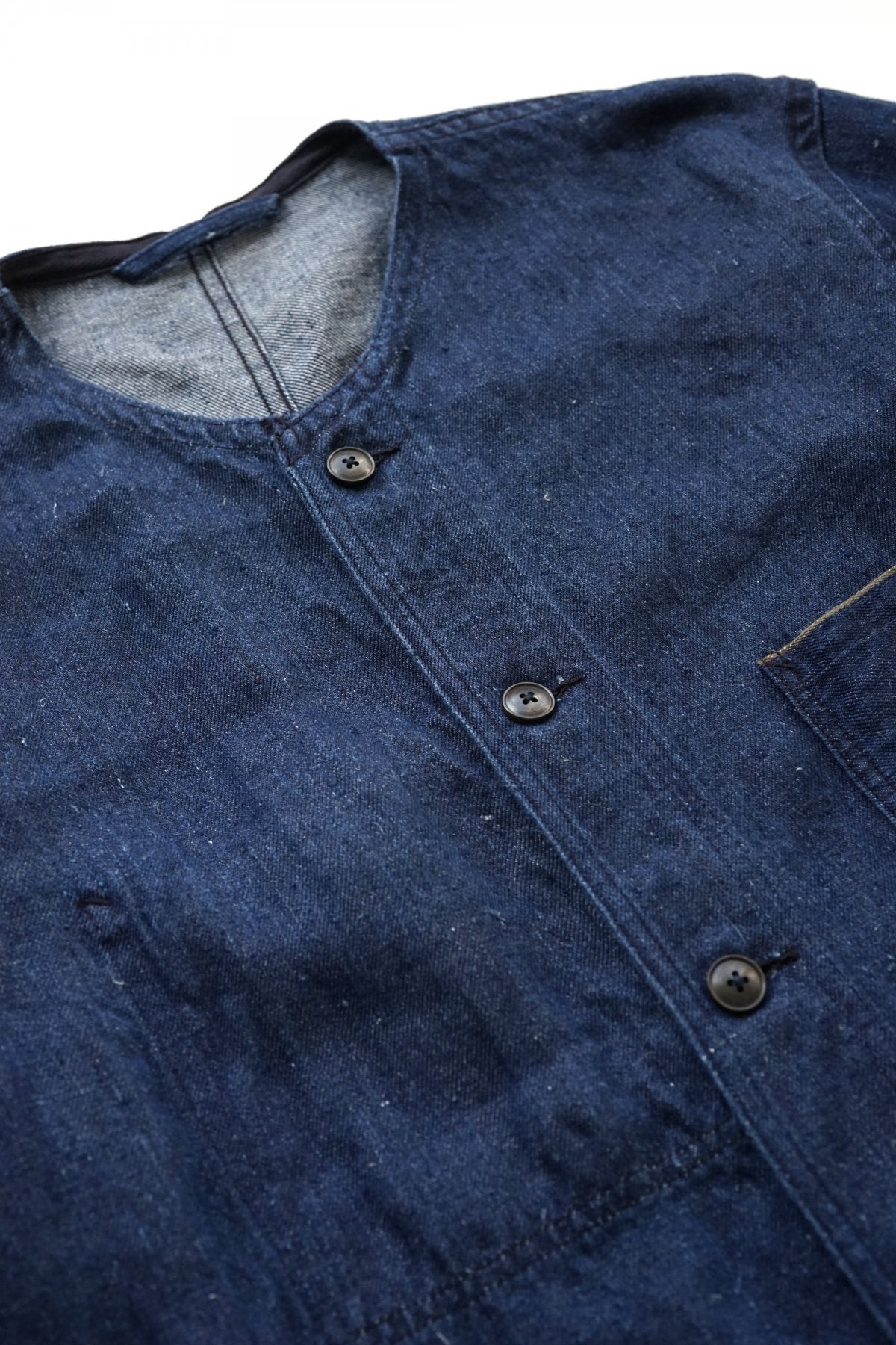 Nigel Cabourn - ENGINEER JACKET - HEMP DENIM