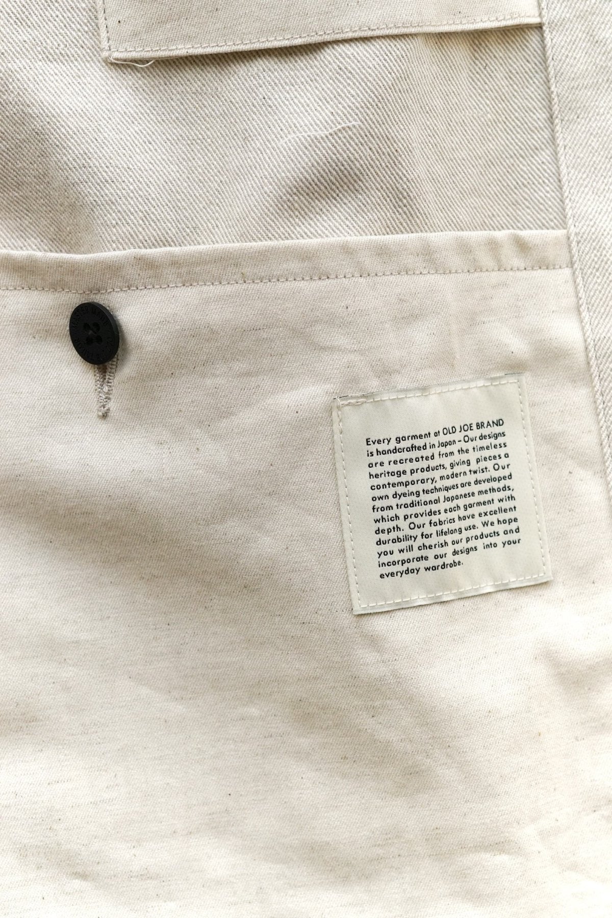 OLD JOE ★★★ - EXCLUSIVE SAILOR COLLAR CHORE JACKET - NATURAL