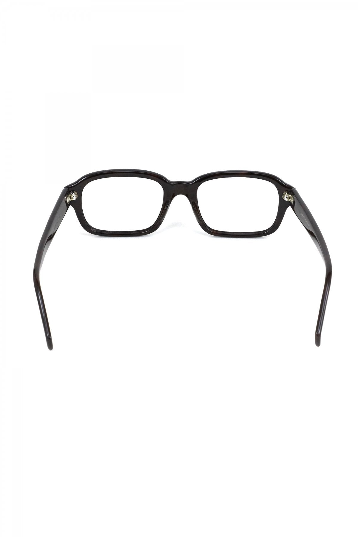 1960s BRITISH VINTAGE EYEWEAR BROWN MARBLE- OPT-651