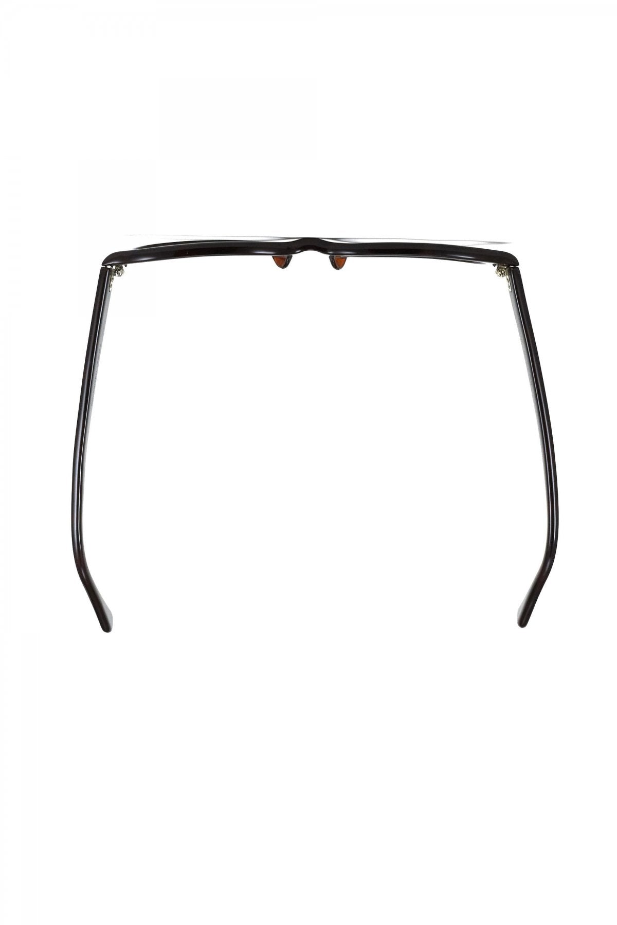1960s BRITISH VINTAGE EYEWEAR BROWN MARBLE- OPT-651