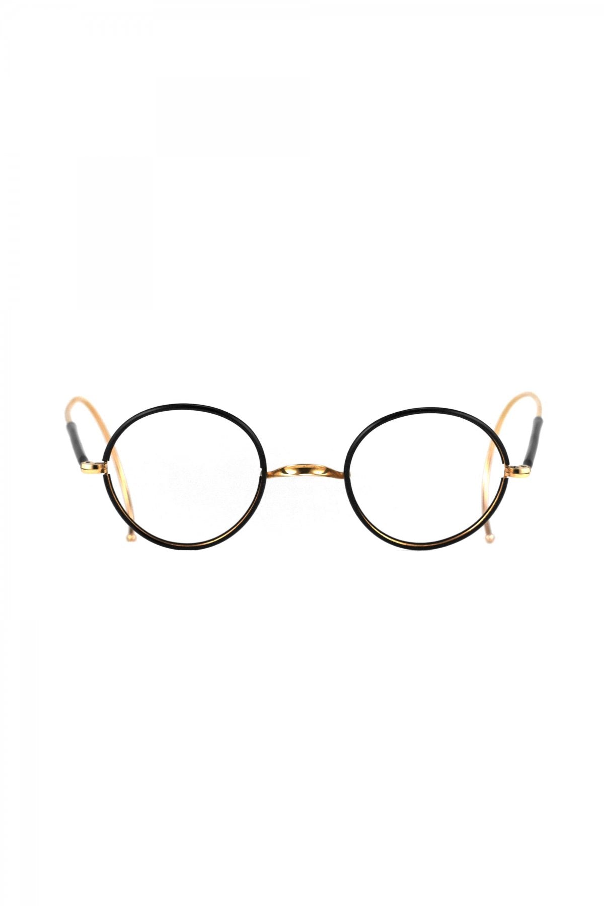 1930s ALGHA BRITISH ANTIQUE EYEWEAR ROUND - OPT-657