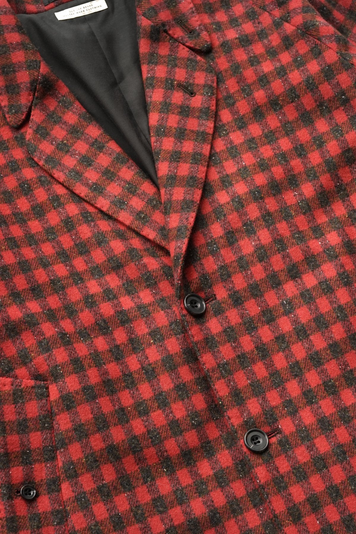 OLD JOE - NARROW RAPEL DUSTER COAT - CHARCORL x CAYENNE