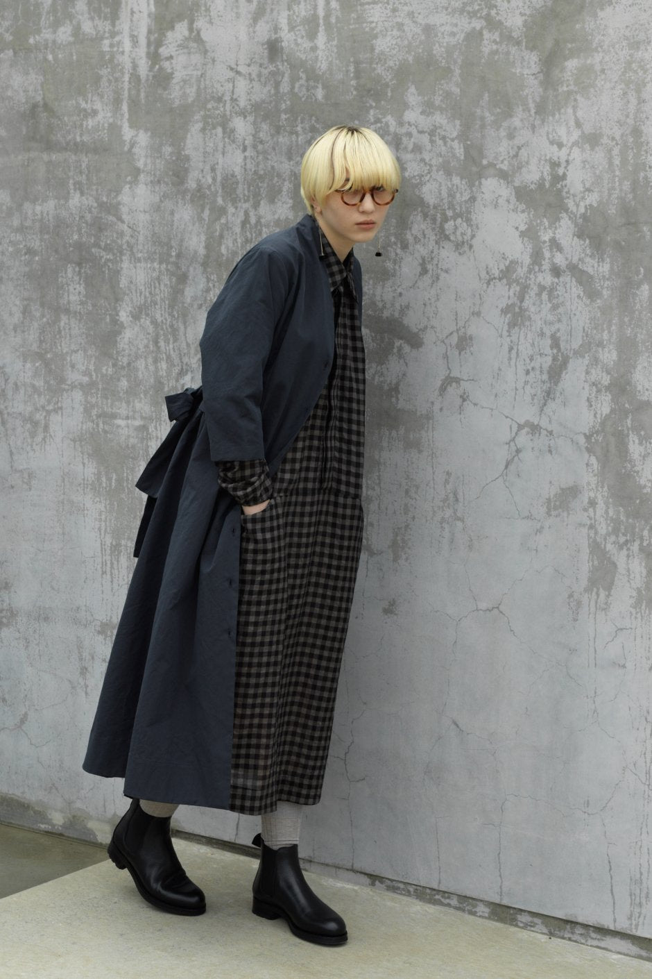 Bergfabel - FIONA DRESS - DARK NAVY