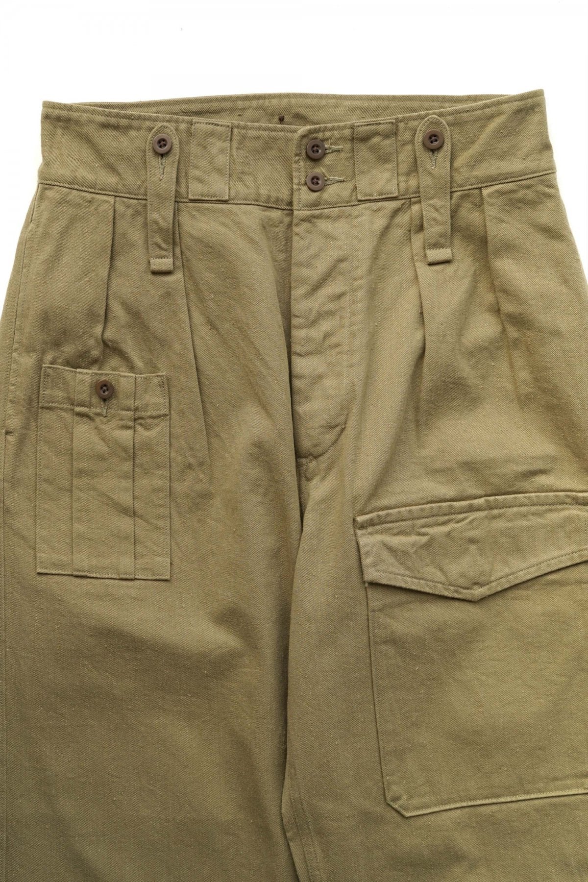 Nigel Cabourn - BRITISH ARMY PANT - VINTAGE TWILL  - BEIGE