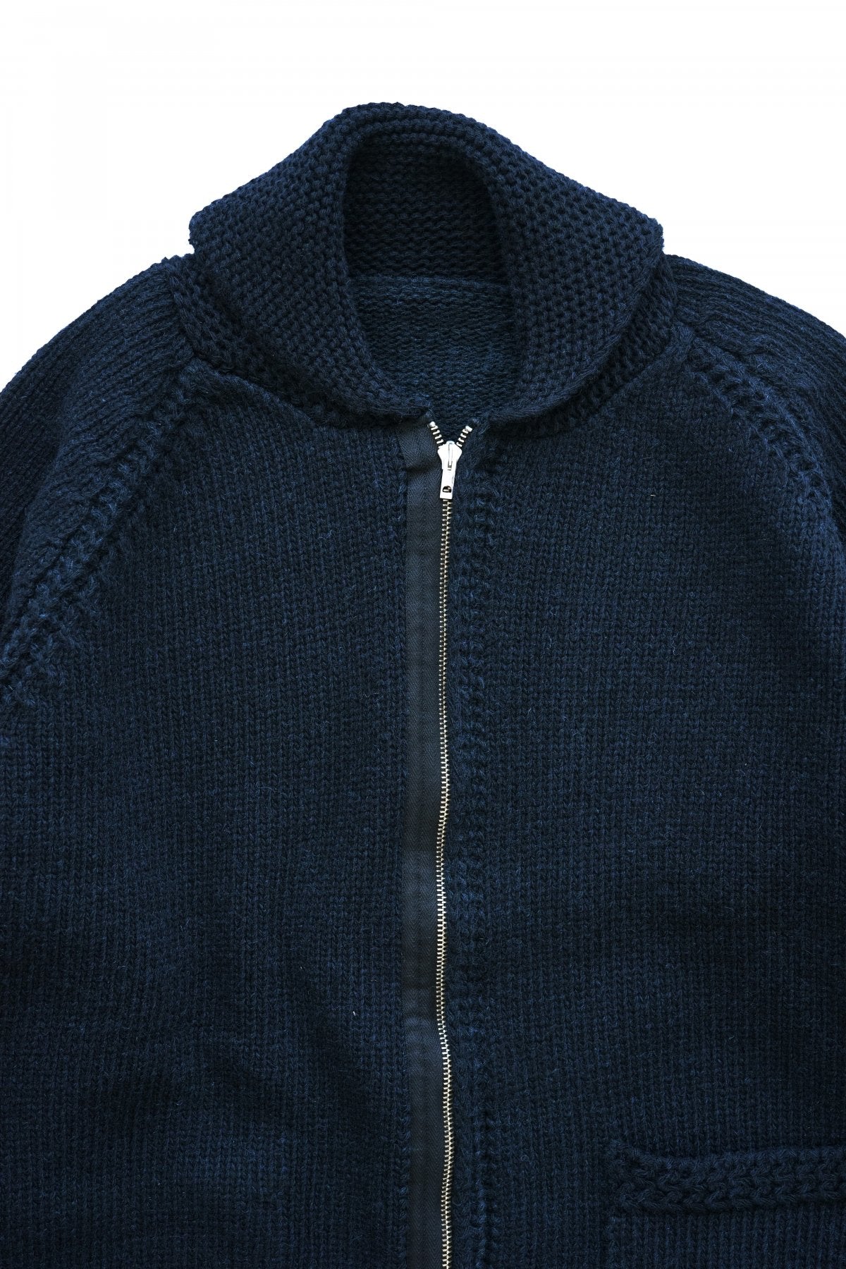 Nigel Cabourn - 40s USAF ZIP CARDIGAN C2 TYPE - NAVY