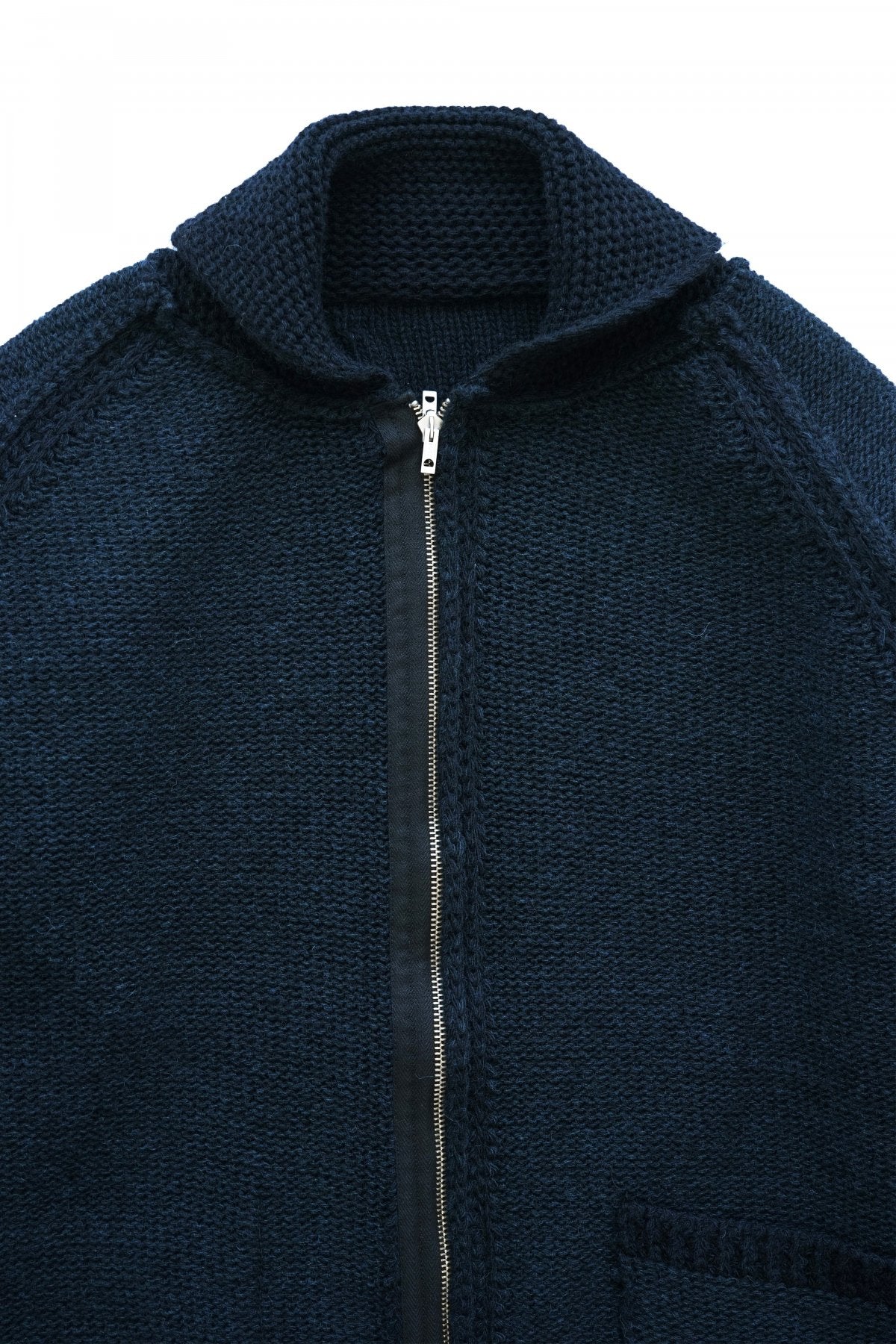 Nigel Cabourn - 40s USAF ZIP CARDIGAN C2 TYPE - NAVY