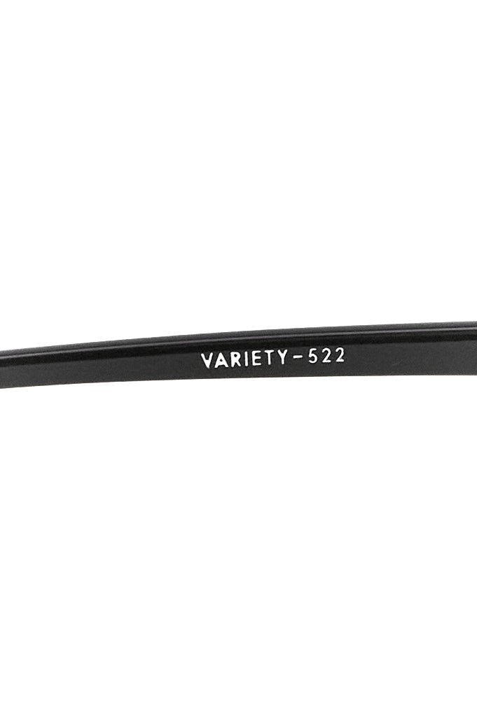 1960s FRAME FRANCE EYEGLASS ROUND BLACK - OPT-762