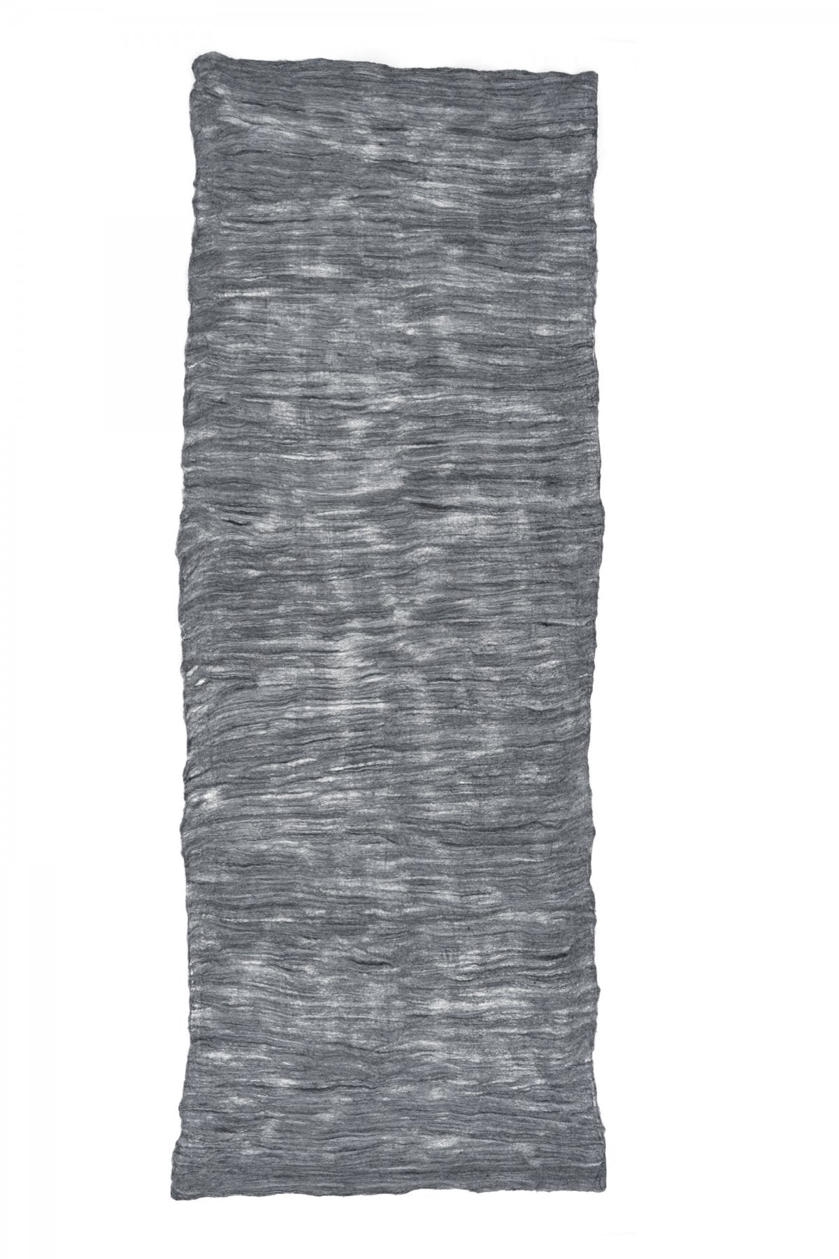 SILVANA MANETTI - SILK MERINO WOOL STOLE - GRAY No.29