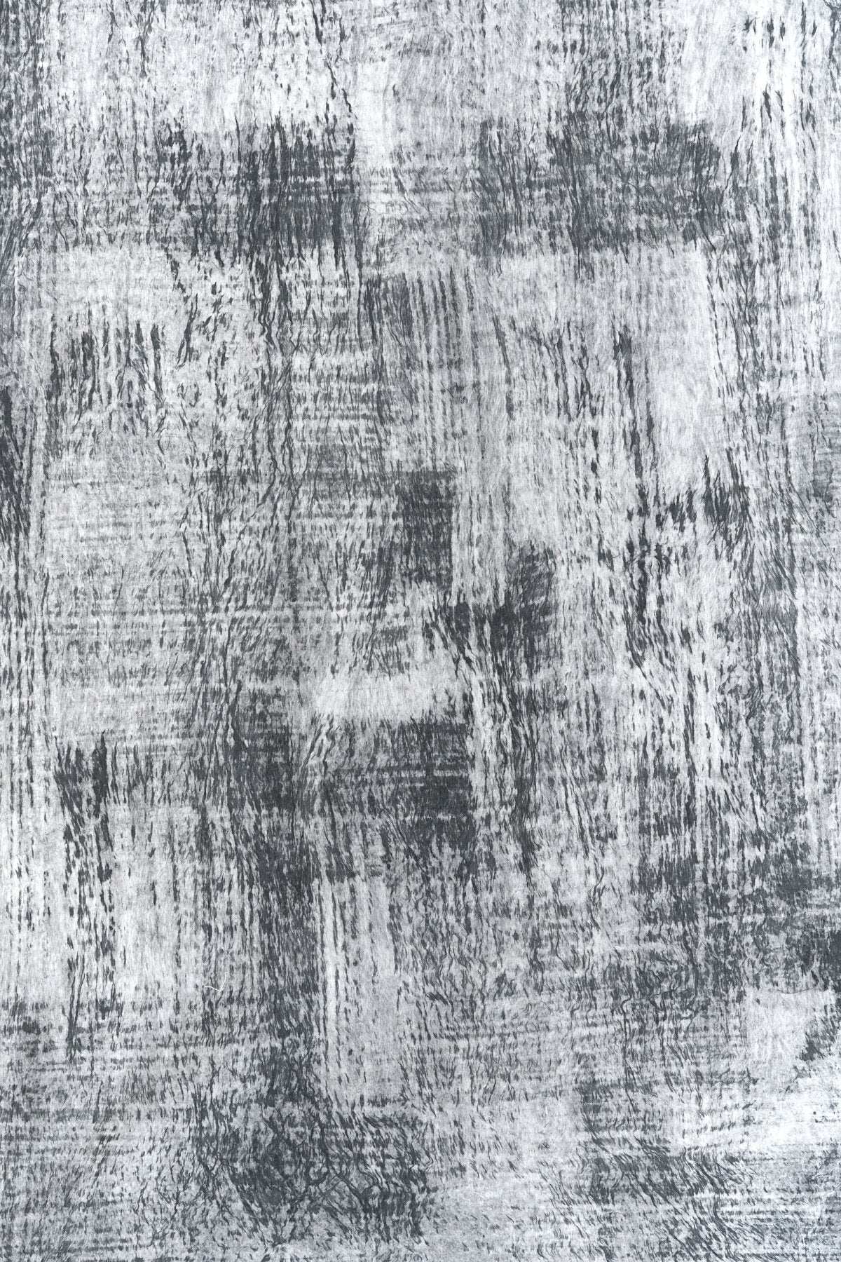 SILVANA MANETTI - SILK CASHMERE STOLE - GRAY/MELANGE No.4