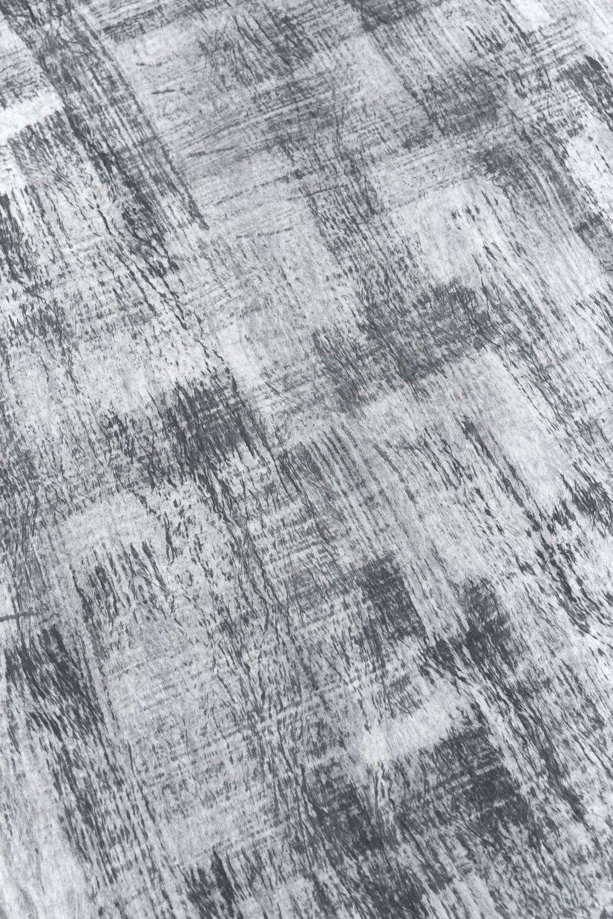 SILVANA MANETTI - SILK CASHMERE STOLE - GRAY/MELANGE No.4