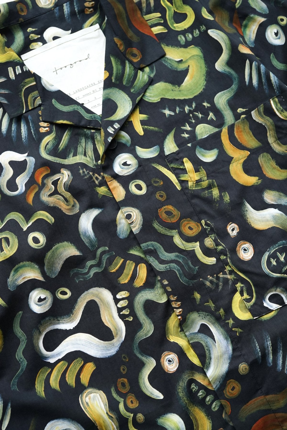 toogood - THE LANDSCAPER SHIRT - BLOOMSBURY PRINT FLINT