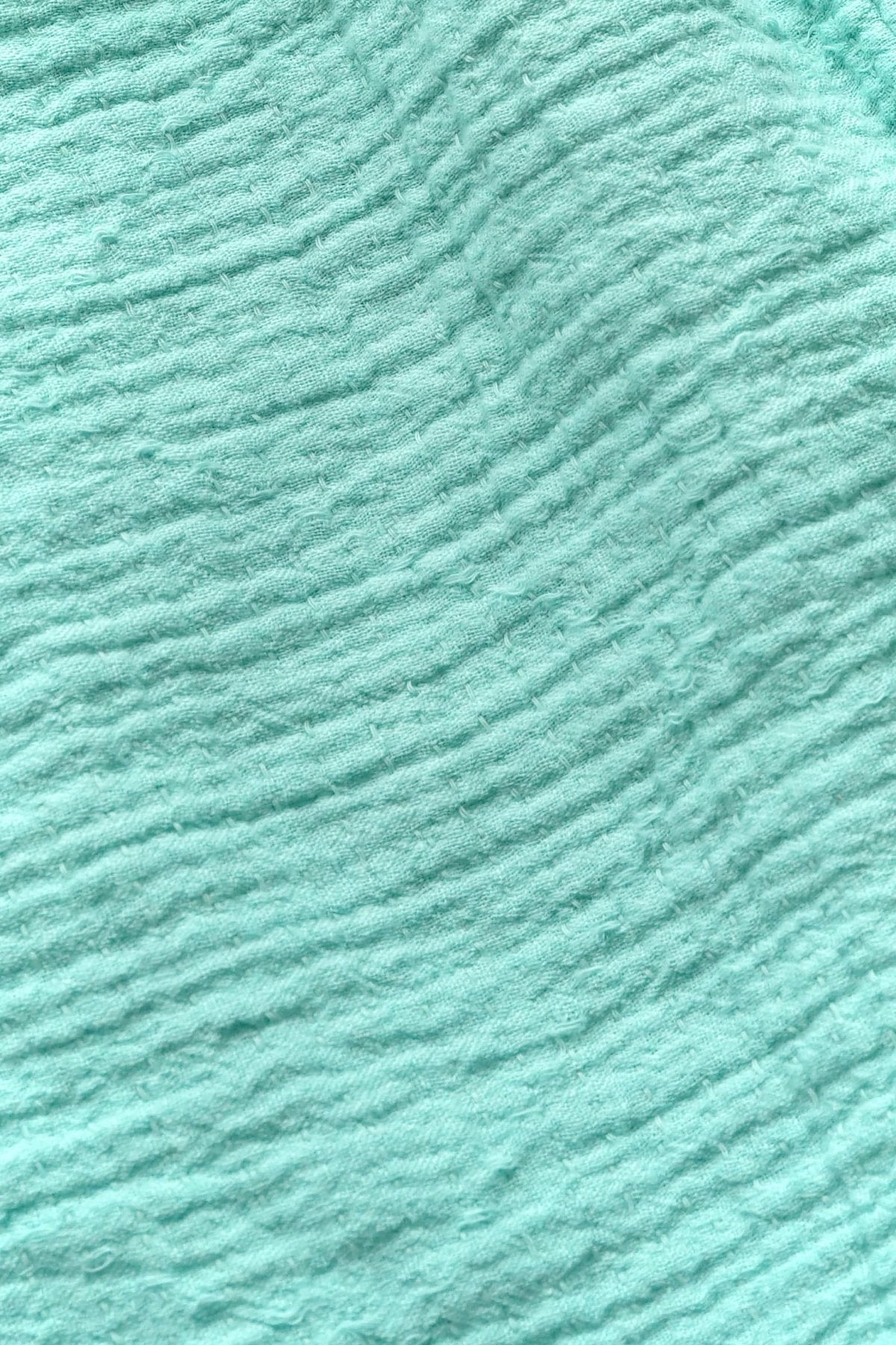 Porter Classic - SASHIKO LINEN PREMIUM SHORTS - TURQUOISE