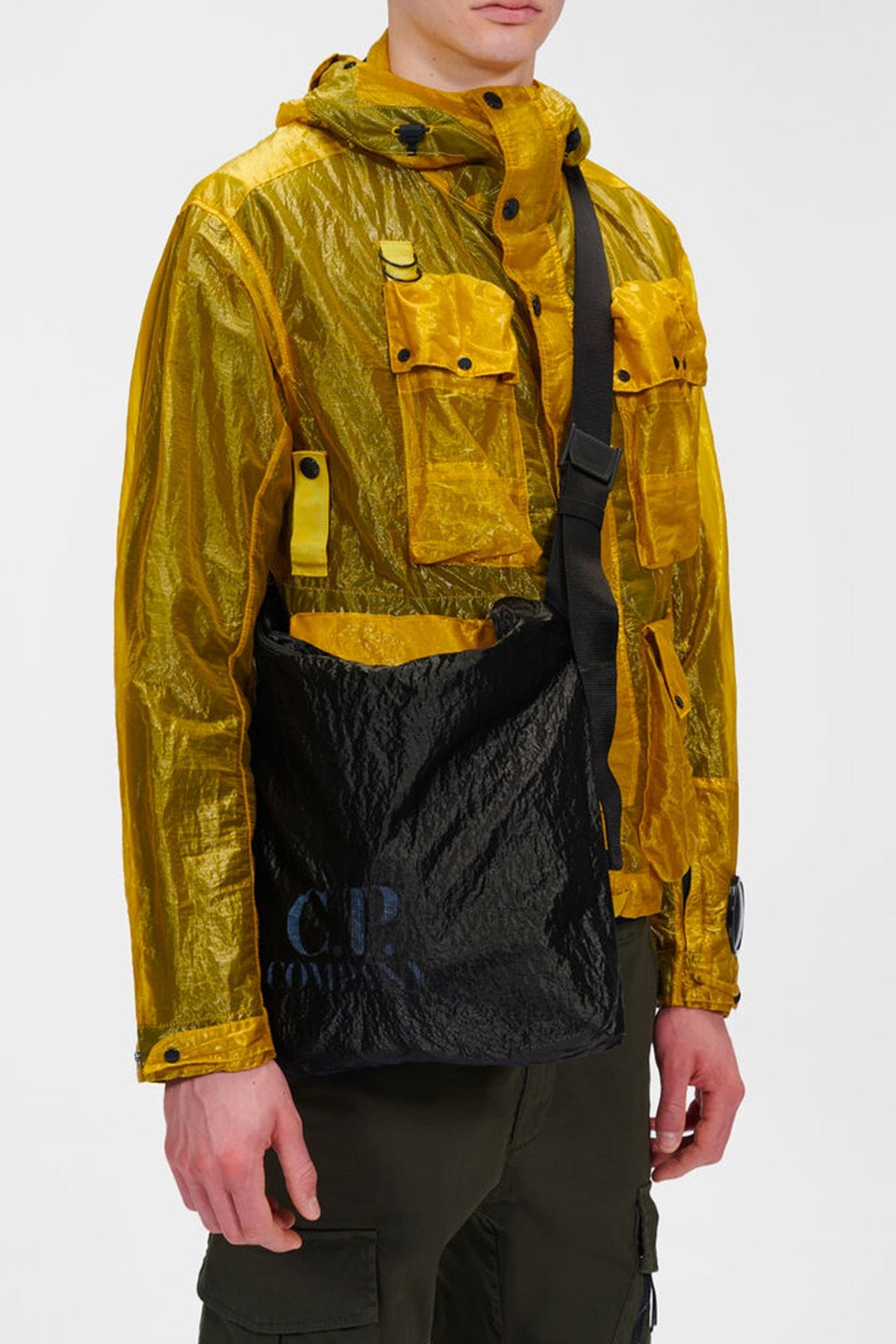 C.P. COMPANY - KAN-D CROSSBODY PACK - NUGGET GOLD