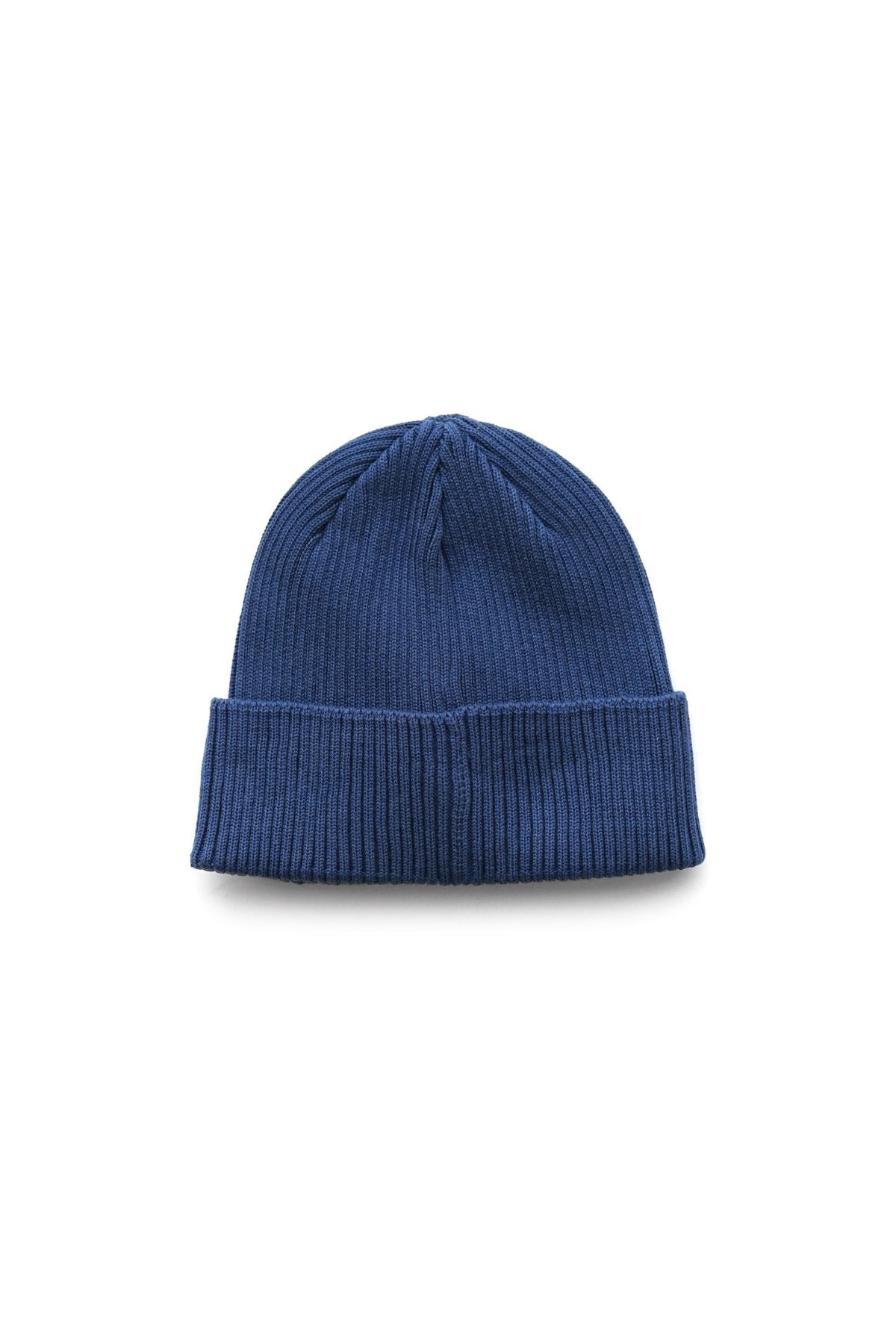 C.P. COMPANY - COTTON GOGGLE BEANIE - BLUE QUARTZ