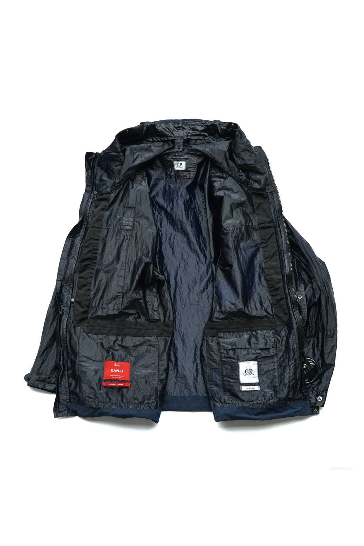 C.P. COMPANY - KAN-D LA MILLE JACKET - TOTAL ECLIPSE