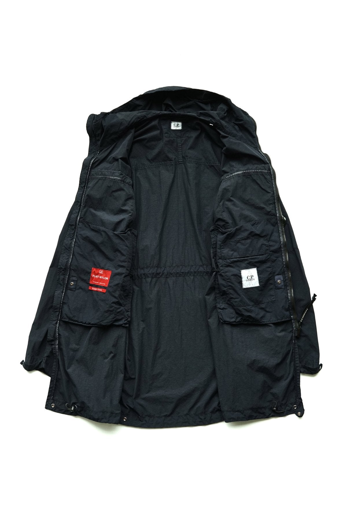 C.P. COMPANY - FLATT NYLON UTILITY JACKET - TOTAL ECLIPSE