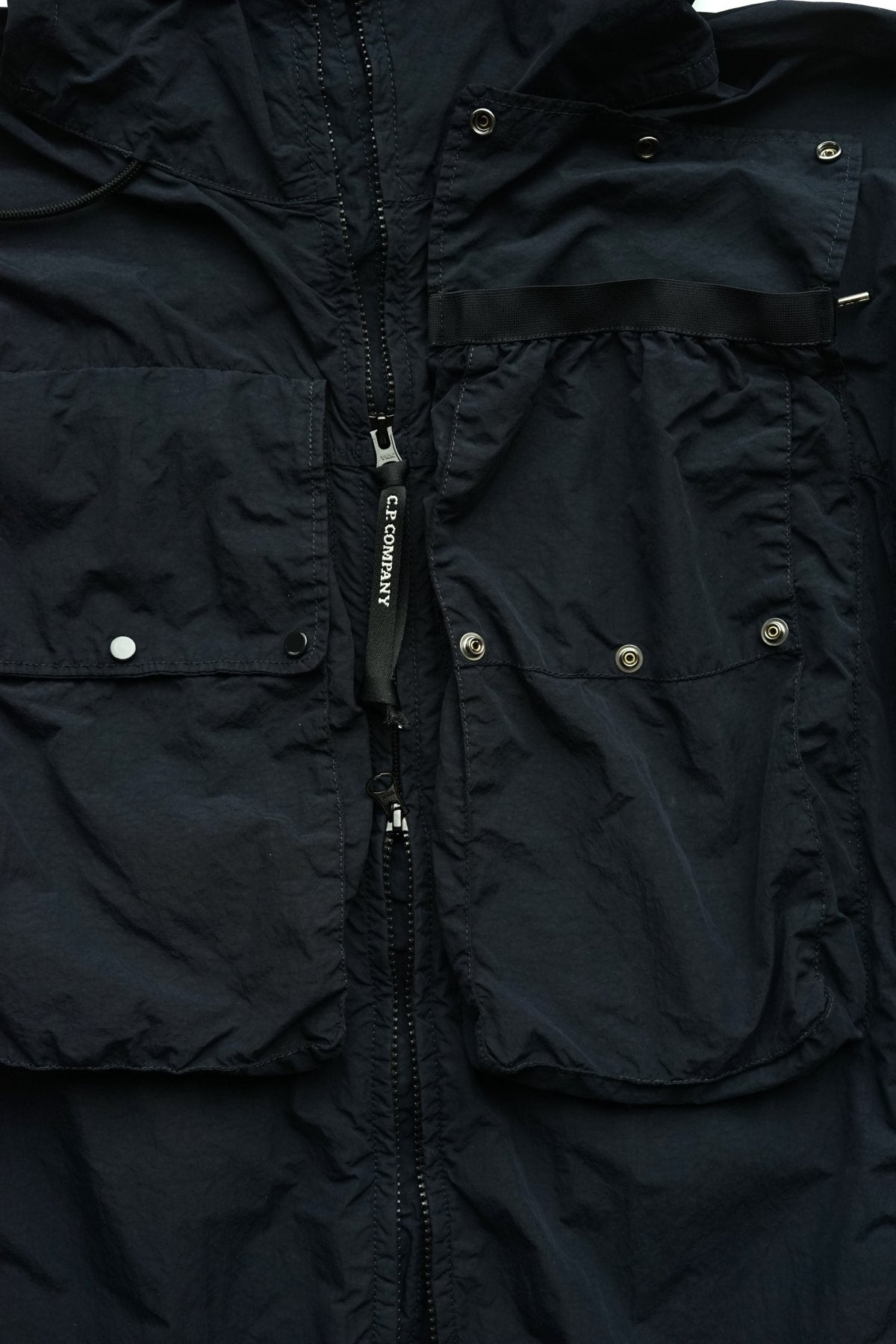 C.P. COMPANY - FLATT NYLON UTILITY JACKET - TOTAL ECLIPSE