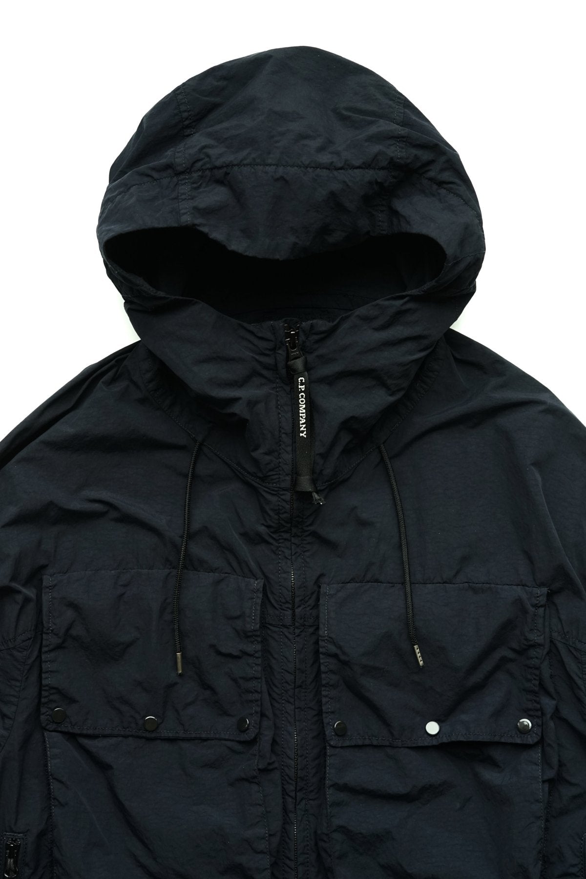 C.P. COMPANY - FLATT NYLON UTILITY JACKET - TOTAL ECLIPSE