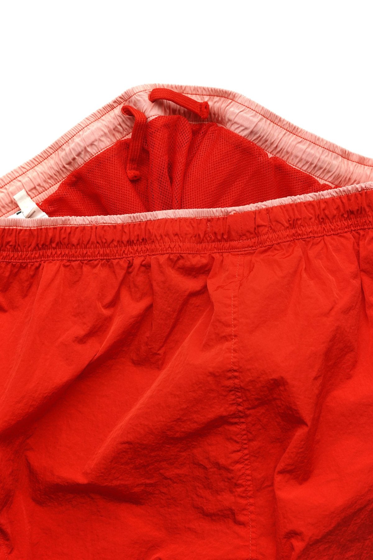 C.P. COMPANY - CHROME BEACH SHORTS - FIERY RED