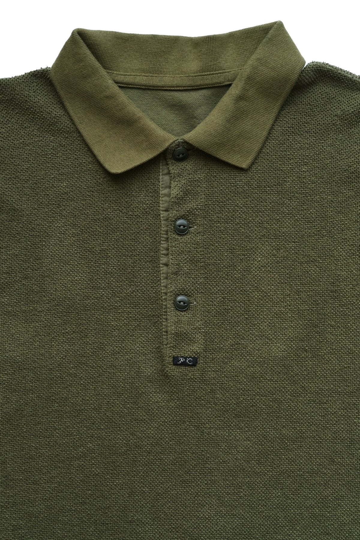 Porter Classic - SUMMER PILE POLO SHIRT - OLIVE