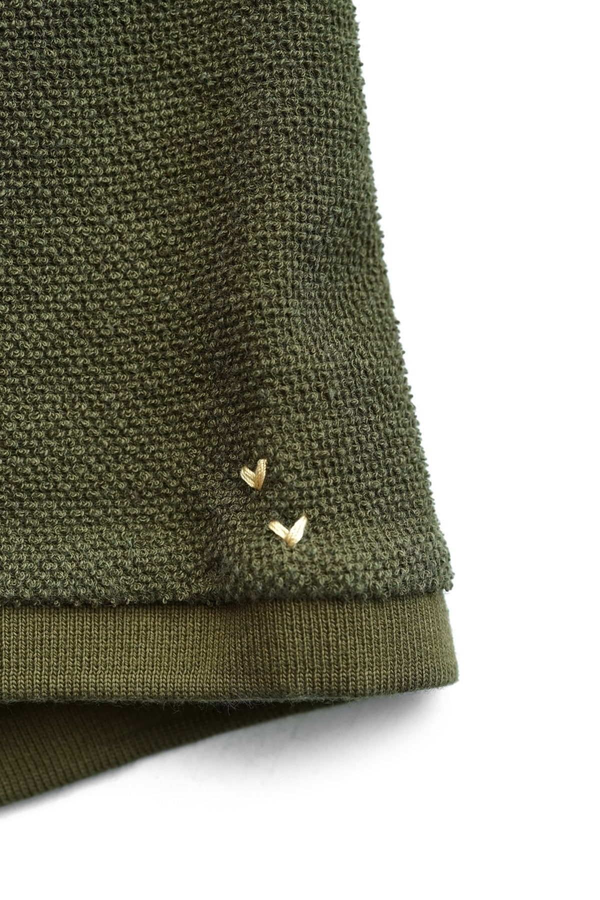 Porter Classic - SUMMER PILE POLO SHIRT - OLIVE