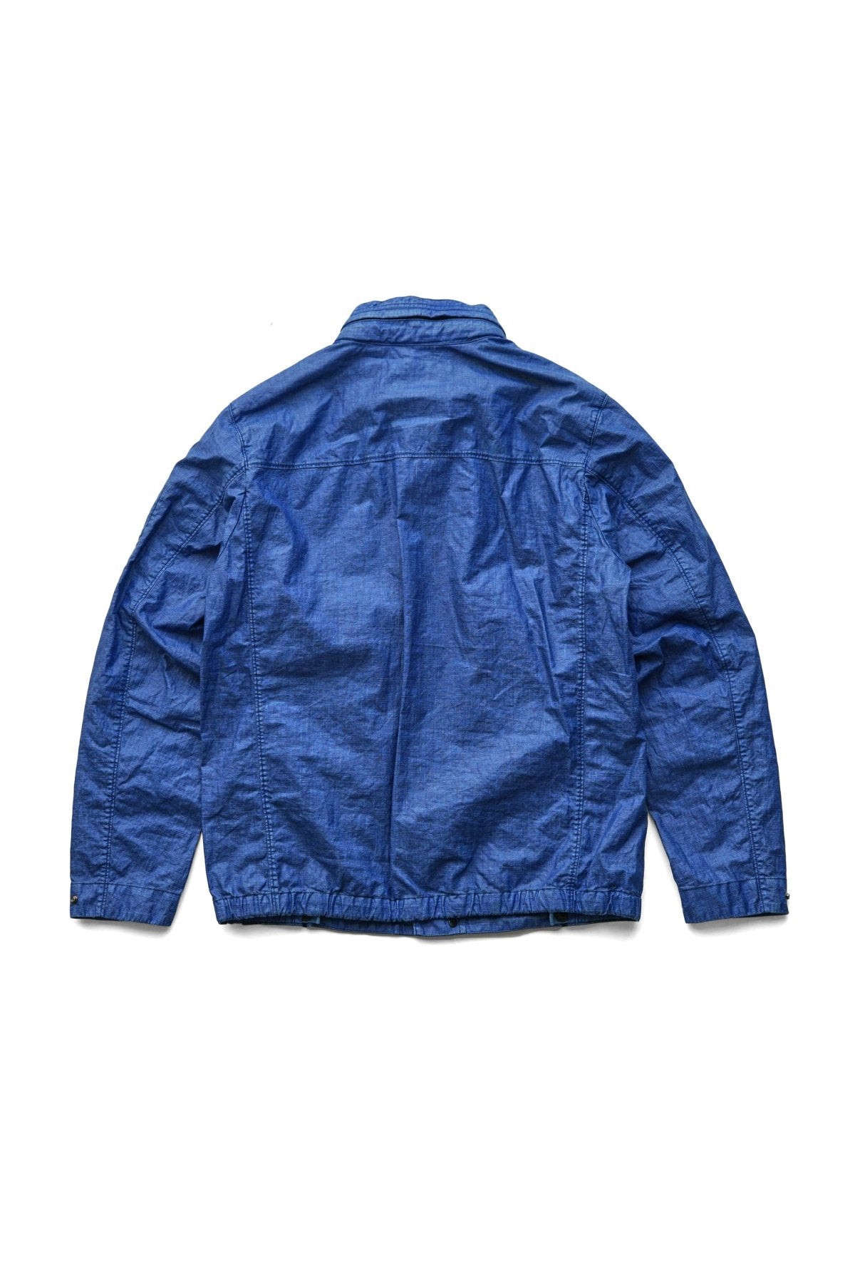 C.P. COMPANY - LINO WAX MEDIUM JACKET - BLUE QUARTZ