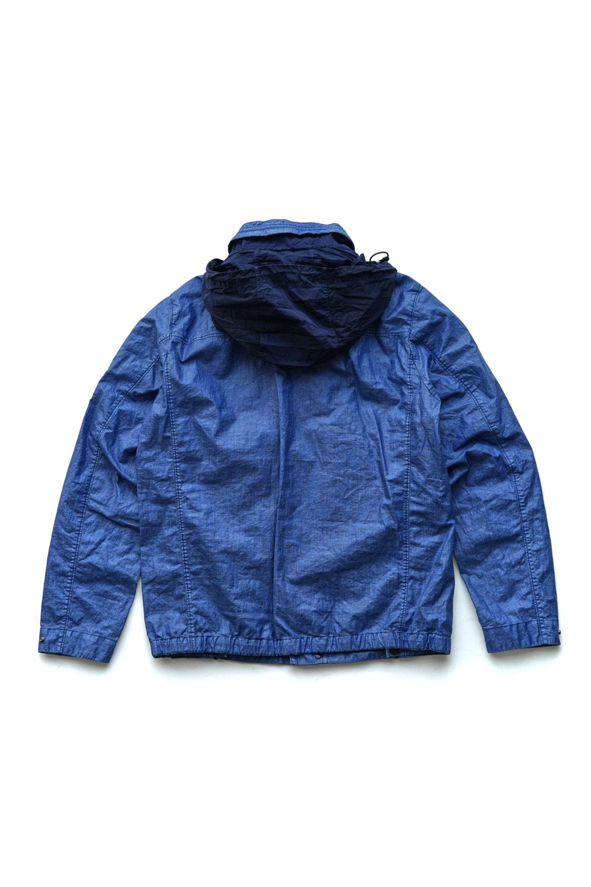 C.P. COMPANY - LINO WAX MEDIUM JACKET - BLUE QUARTZ