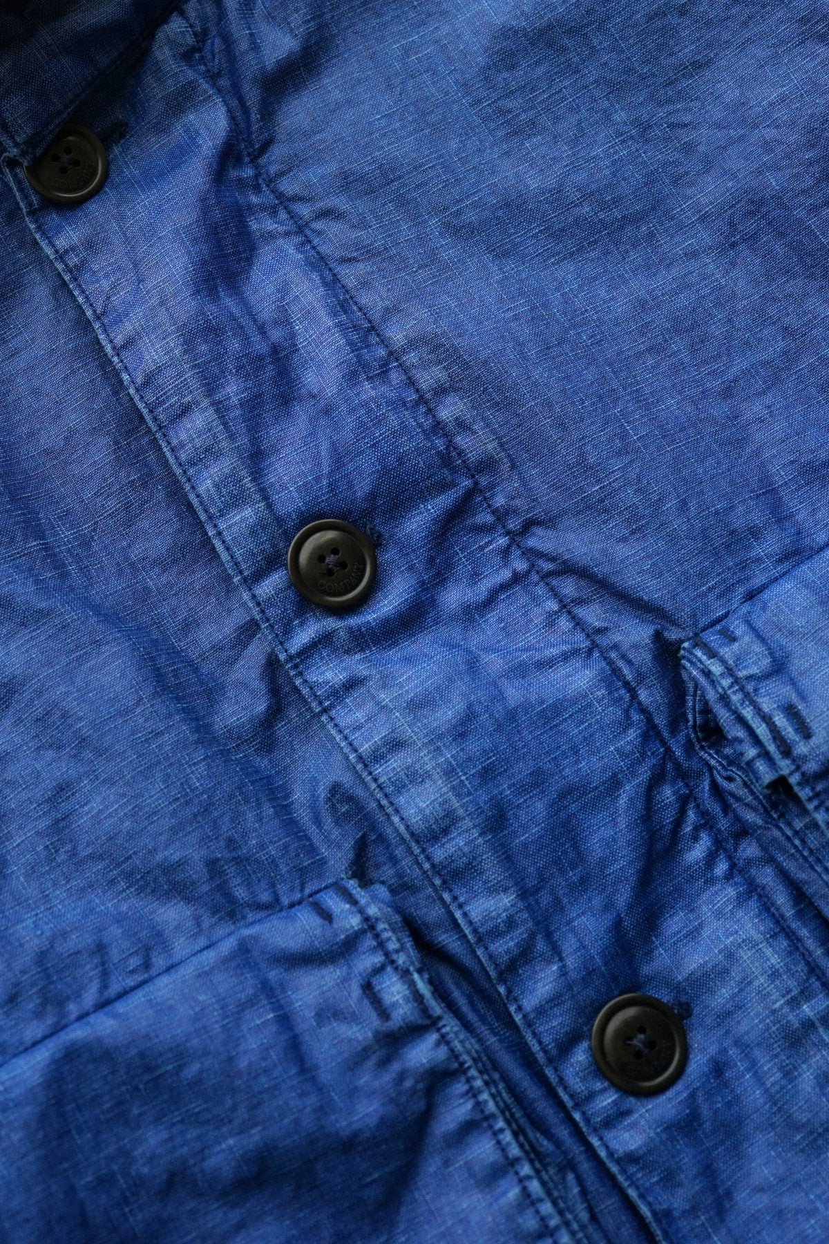 C.P. COMPANY - LINO WAX MEDIUM JACKET - BLUE QUARTZ