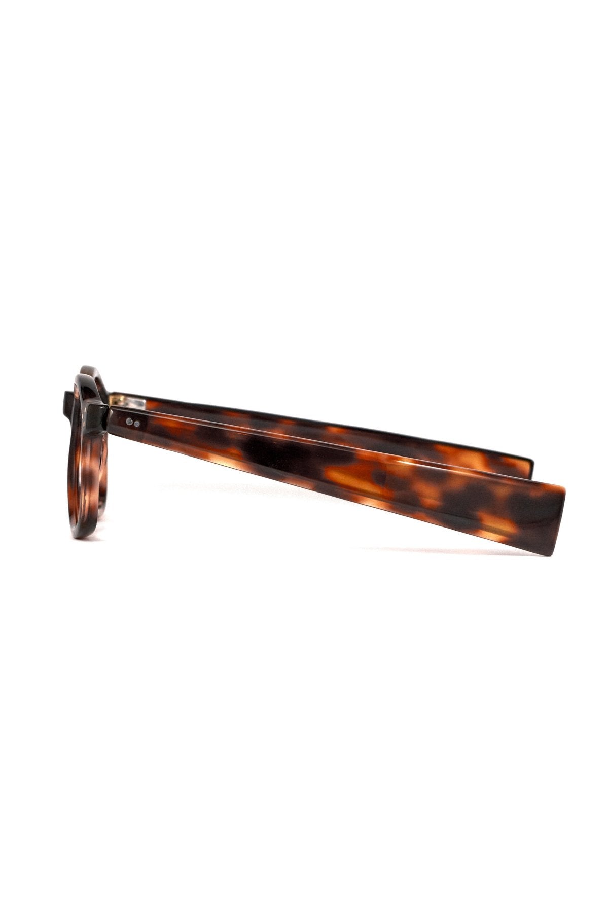 SPECIAL 1940s HAND MADE FRANCE VINTAGE EYEGLASS 3DOT WELLINGTON - OPT-890