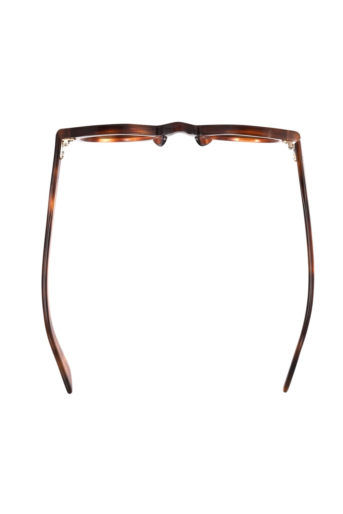 1950s HAND MADE FRANCE VINTAGE EYEGLASS DEMI AMBER - OPT-891