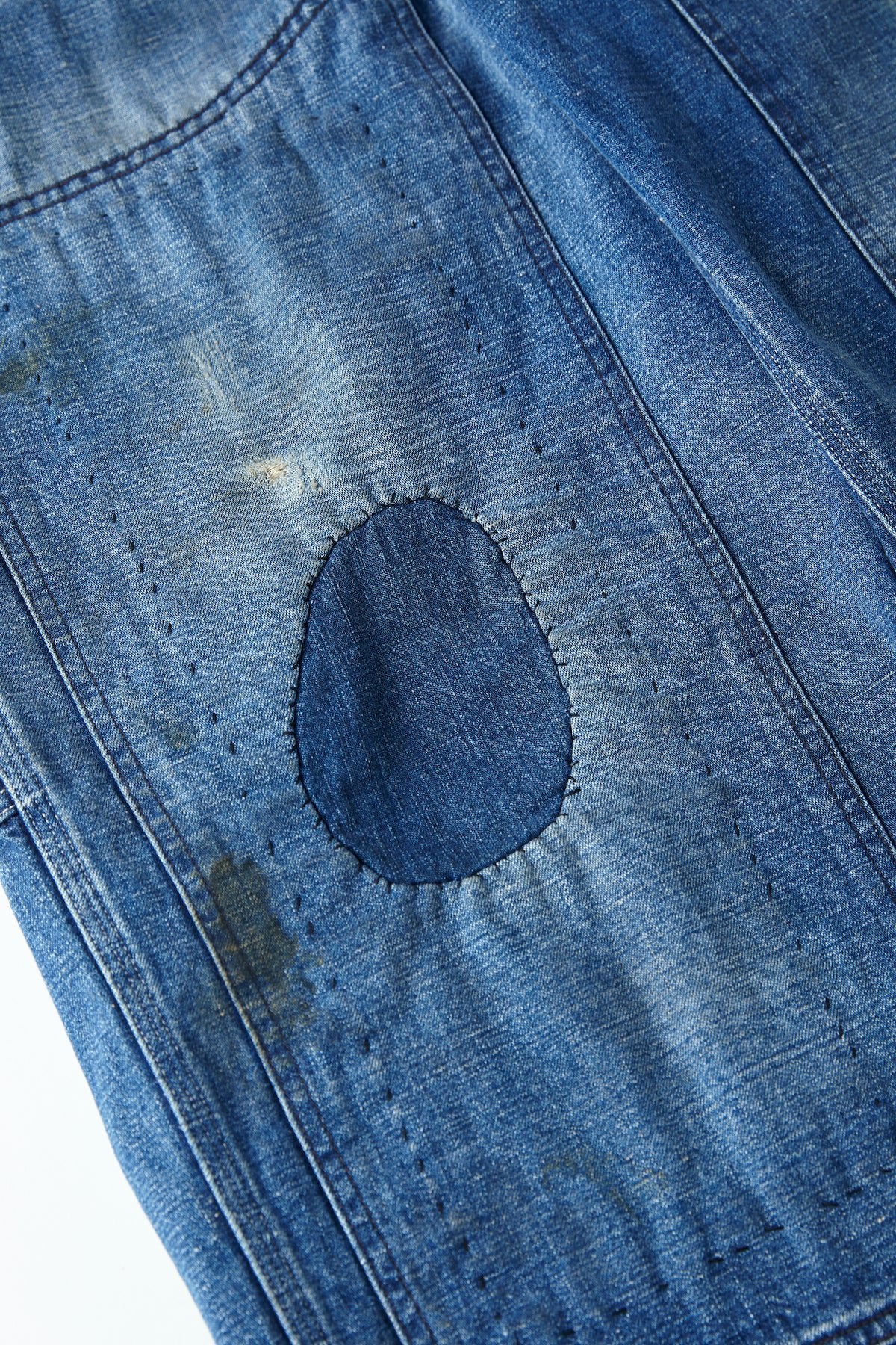 OLD JOE - DOUBLE CLOTH FRONT TROUSER - SCAR FACE