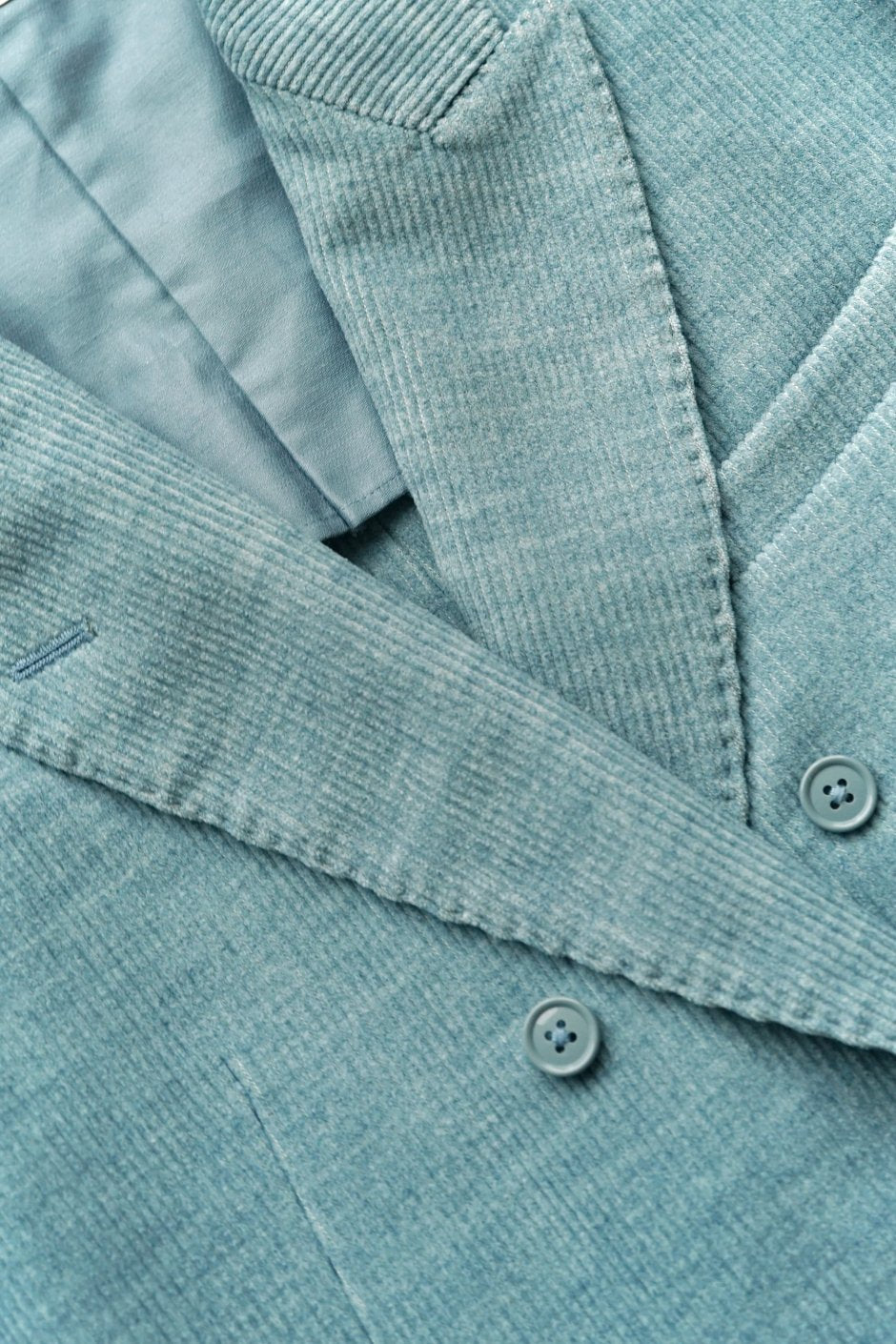 WRYHT - SIDE SLIT SWING JACKET - AZUR