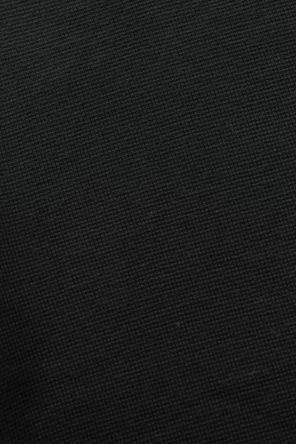 C.P. COMPANY - EXTRA FINE MERINO WOOL JUMPER - BLACK