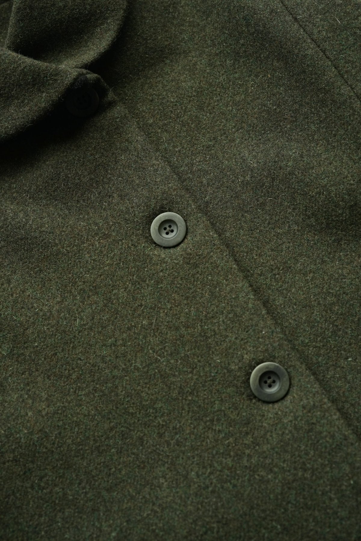 toogood - THE MERCER COAT - WOOl FELT - FIR