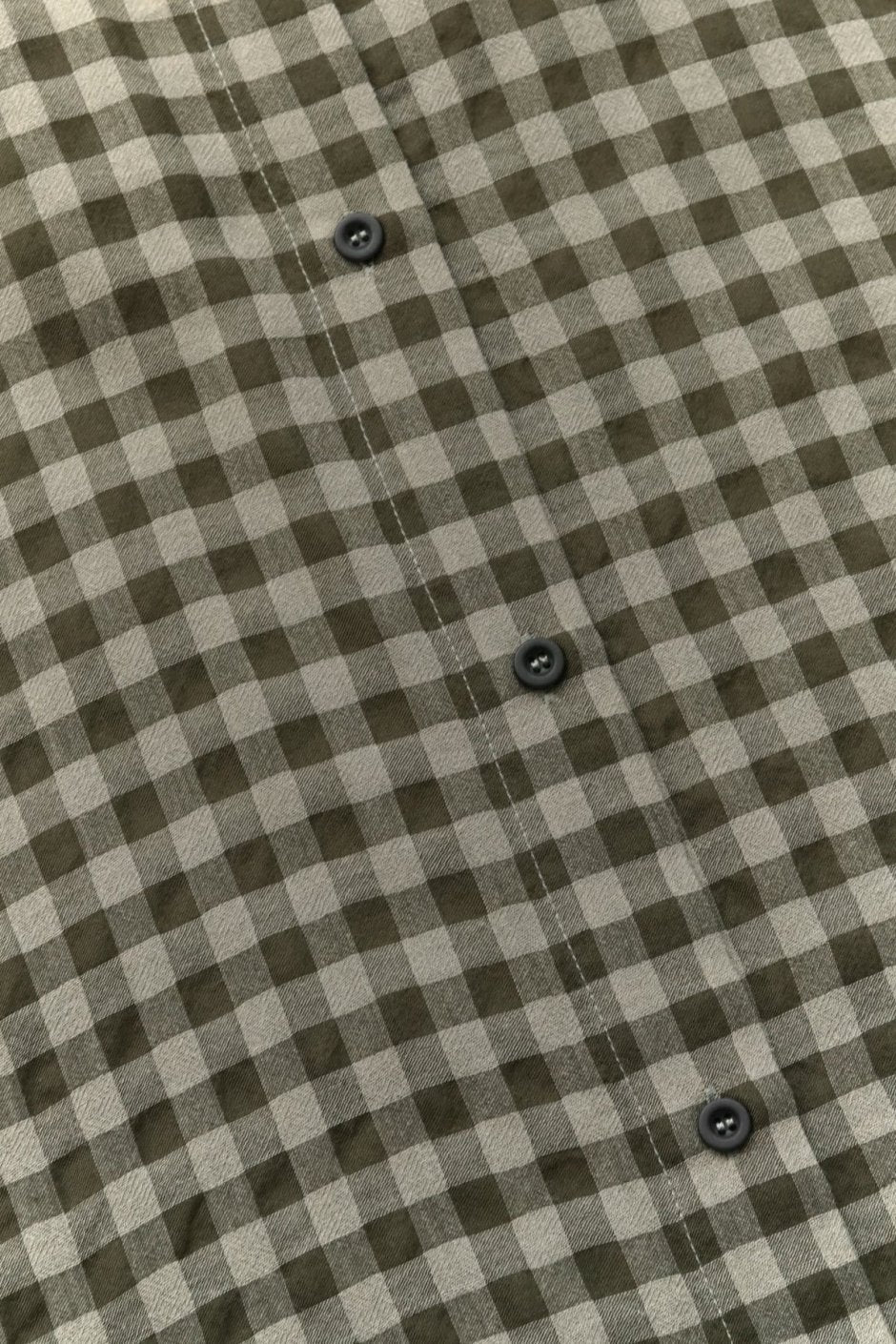 toogood ★★★ - EXCLUSIVE THE DRAUGHTSMAN DRESS - WOOL COTTON CHECK - FIR