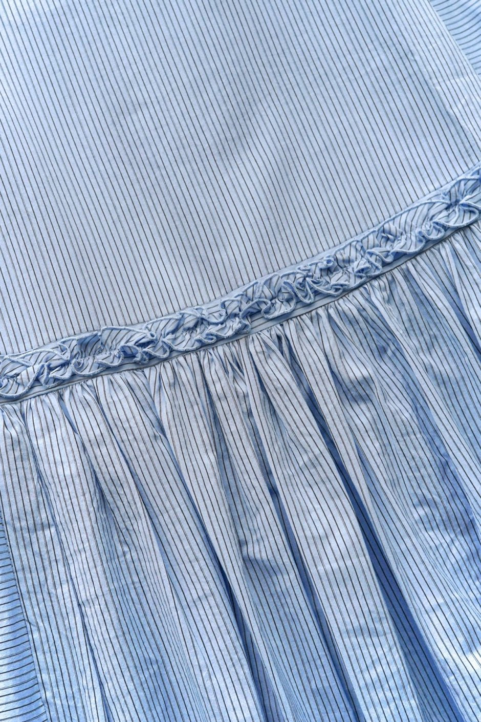 toogood - THE MURALIST DRESS - FINE STRIPE - OXFORD